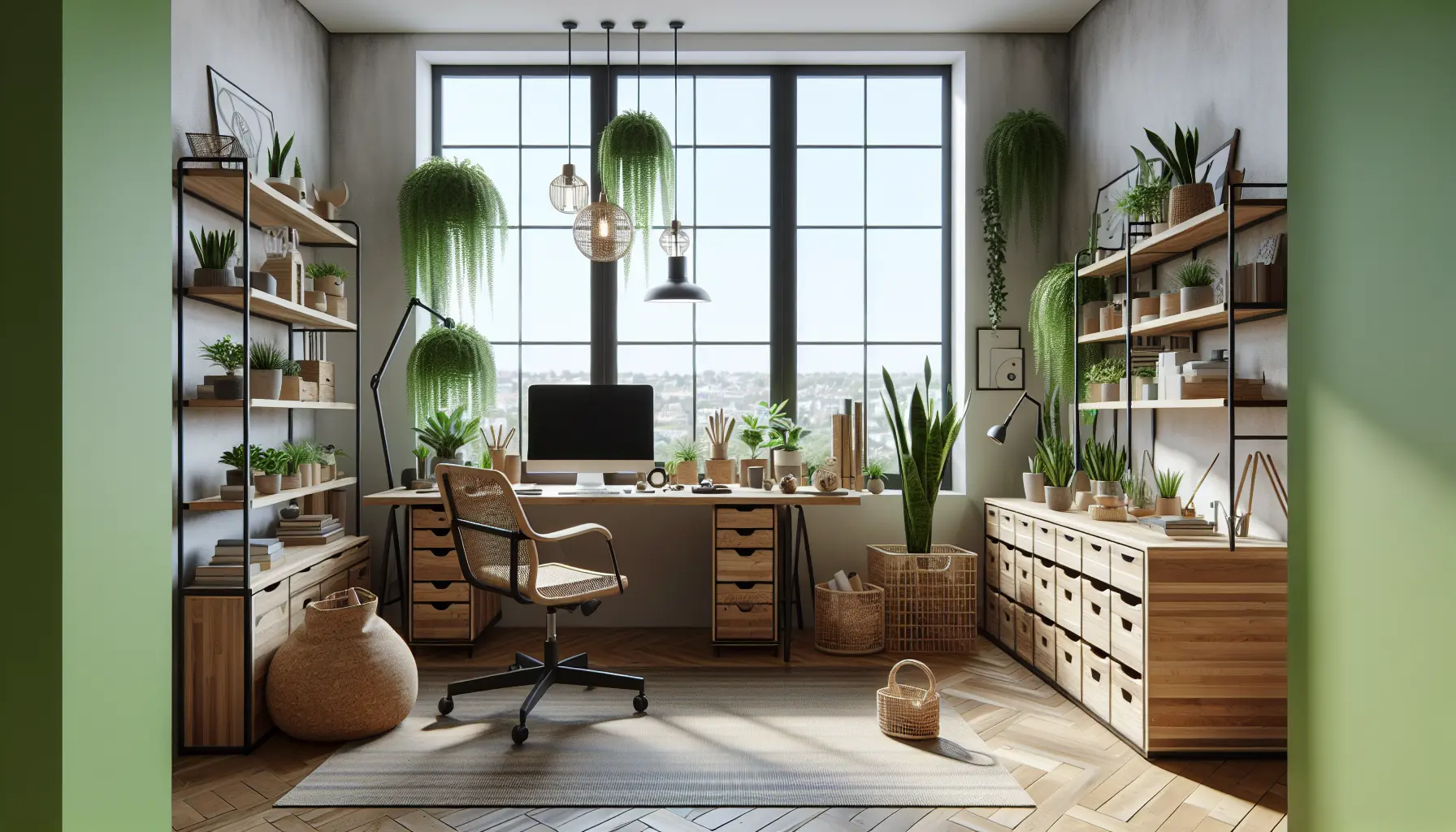 Eco-friendly Home Office Decor