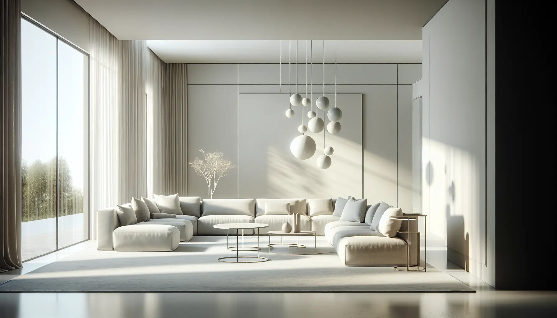 Modern Minimalist Living Room