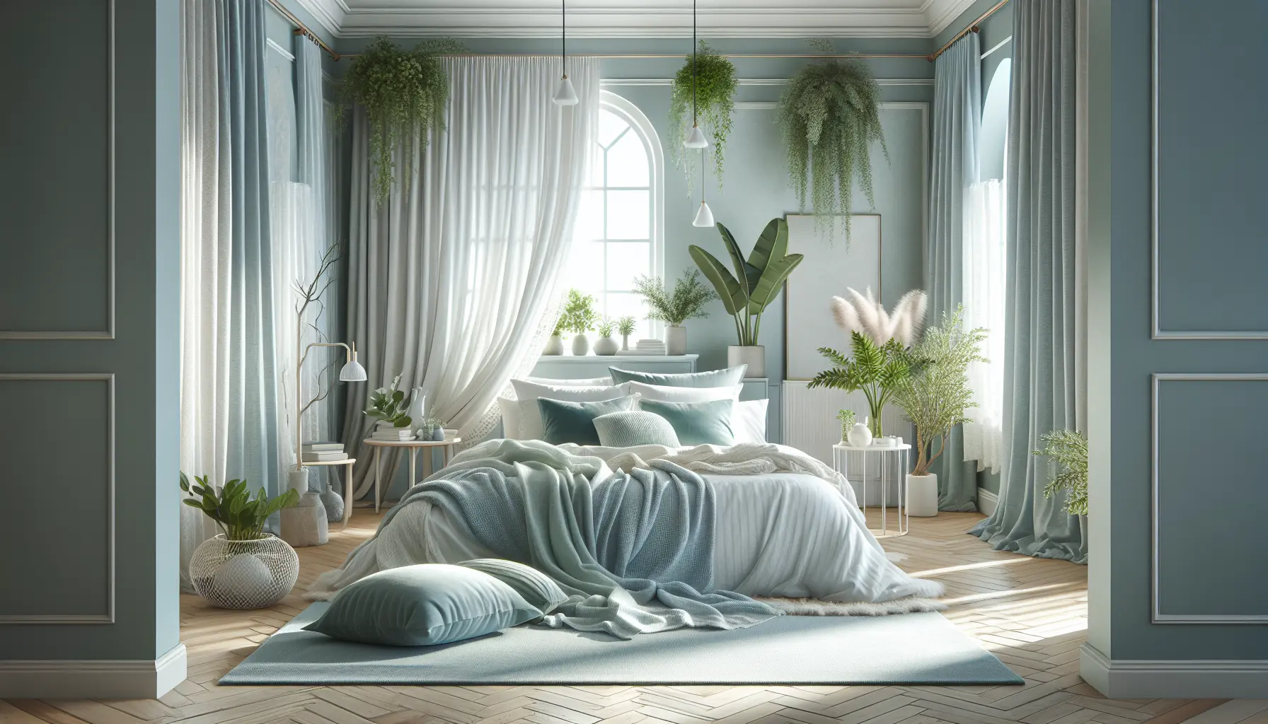 Cool Tones for Bedroom