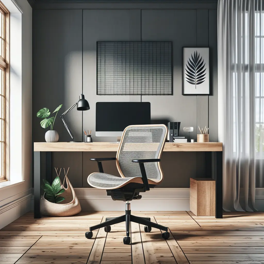 Vintage Modern Home Office Design Tips