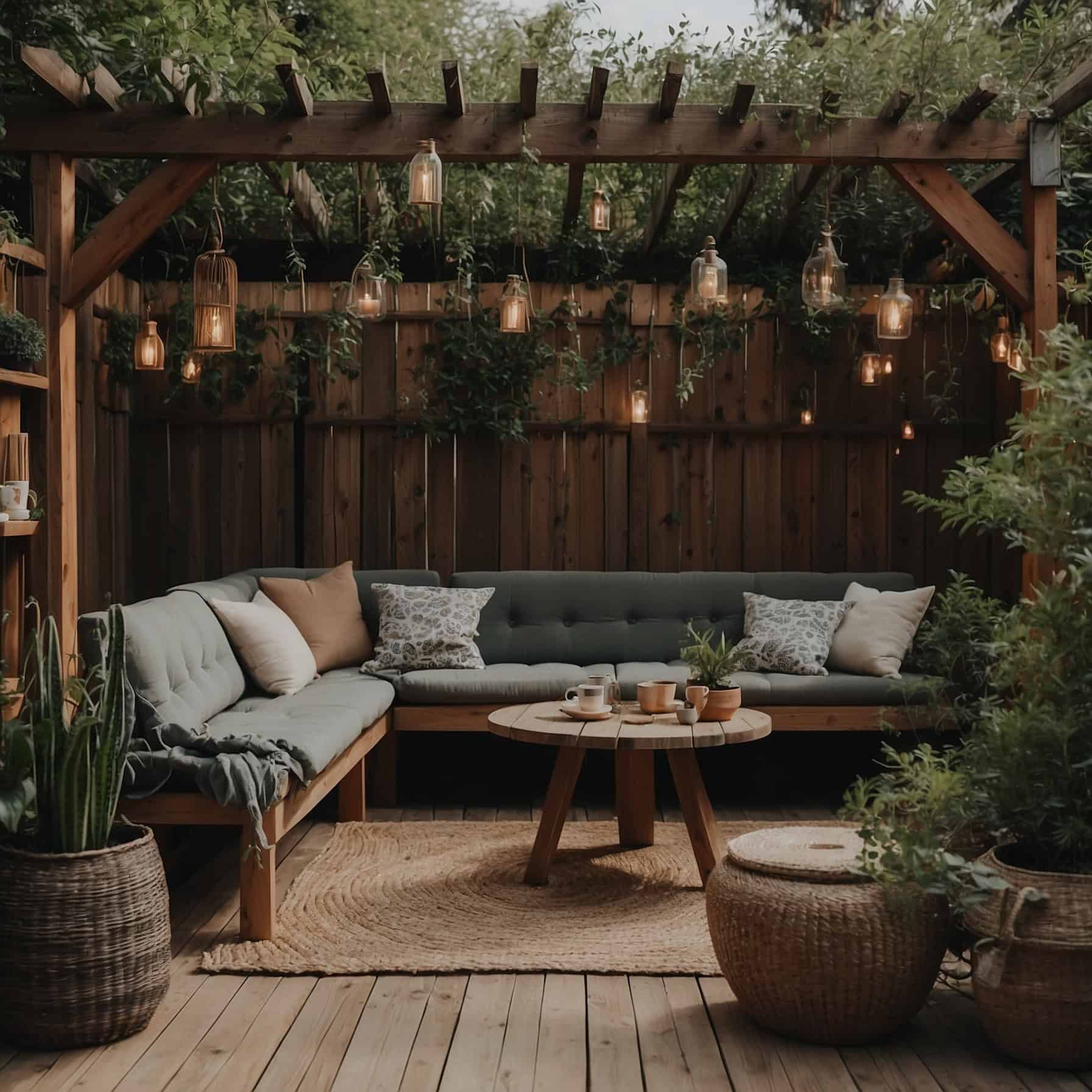 DIY Chic Backyard Furniture Projects