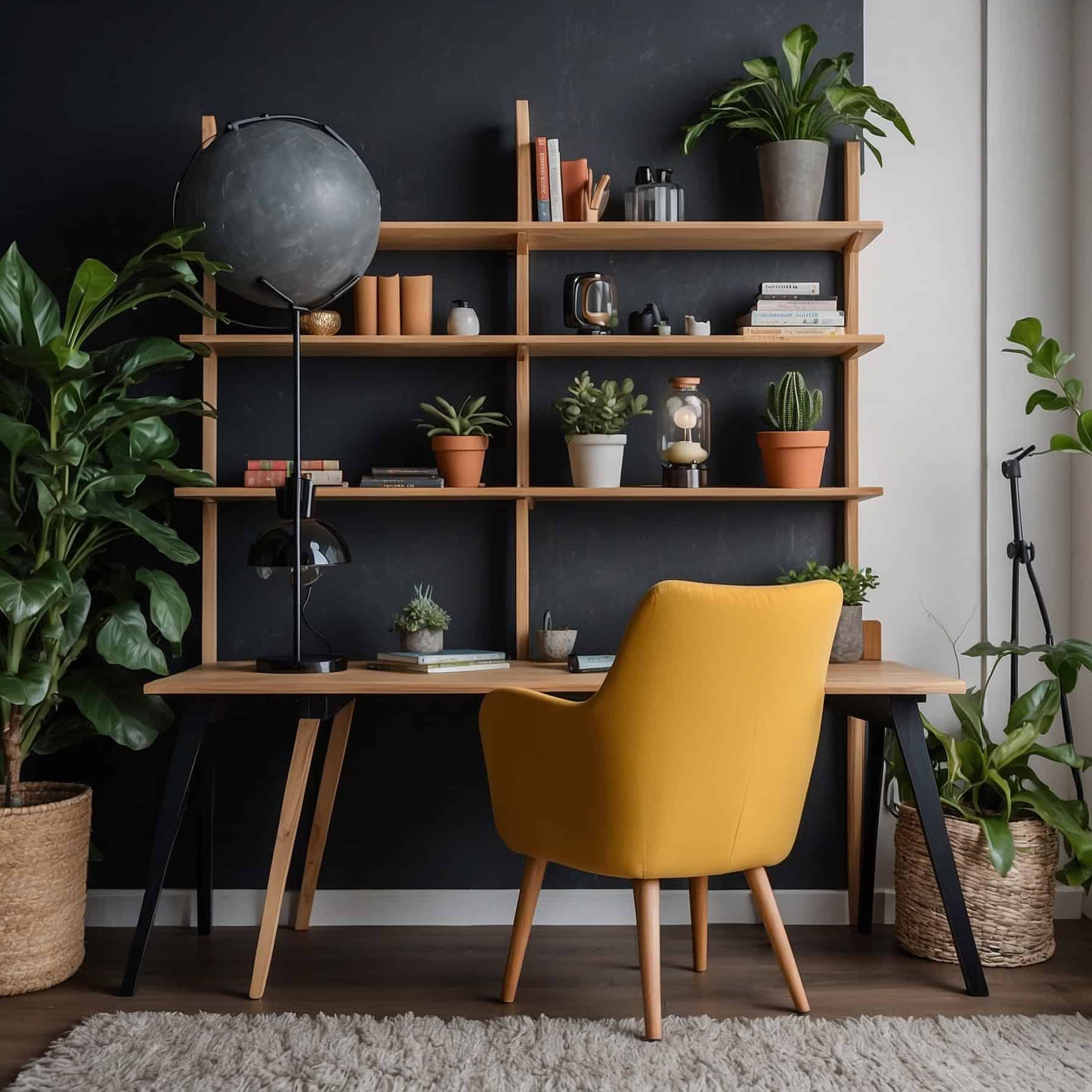 Home Office Bookshelf Styling Tips