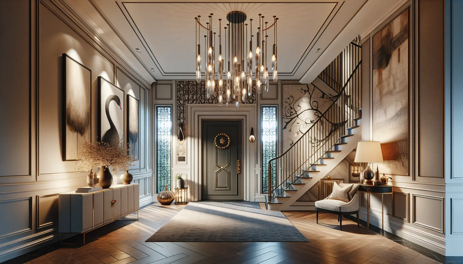 Sophisticated Entrance