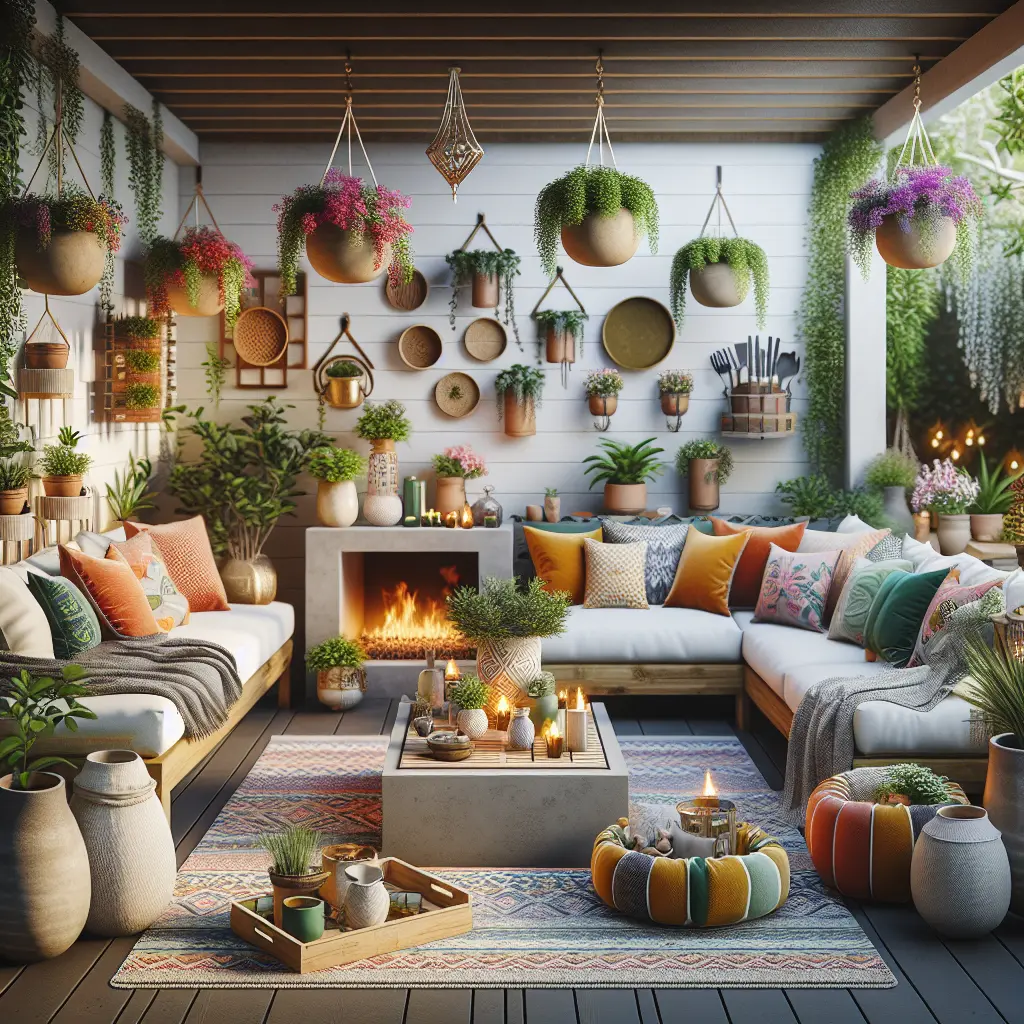 Cozy Patio Decor