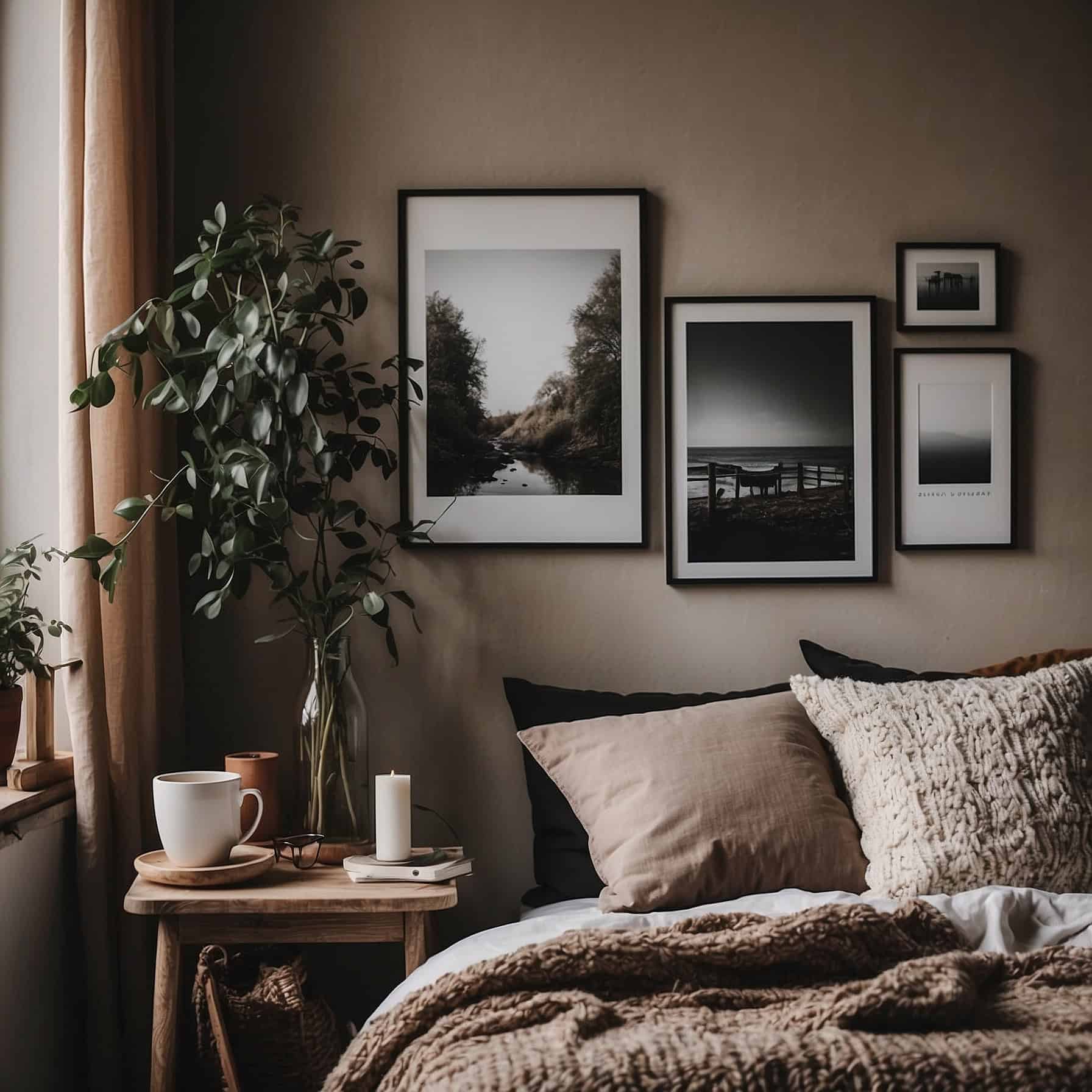 Final Touches on Bathroom Gallery Wall