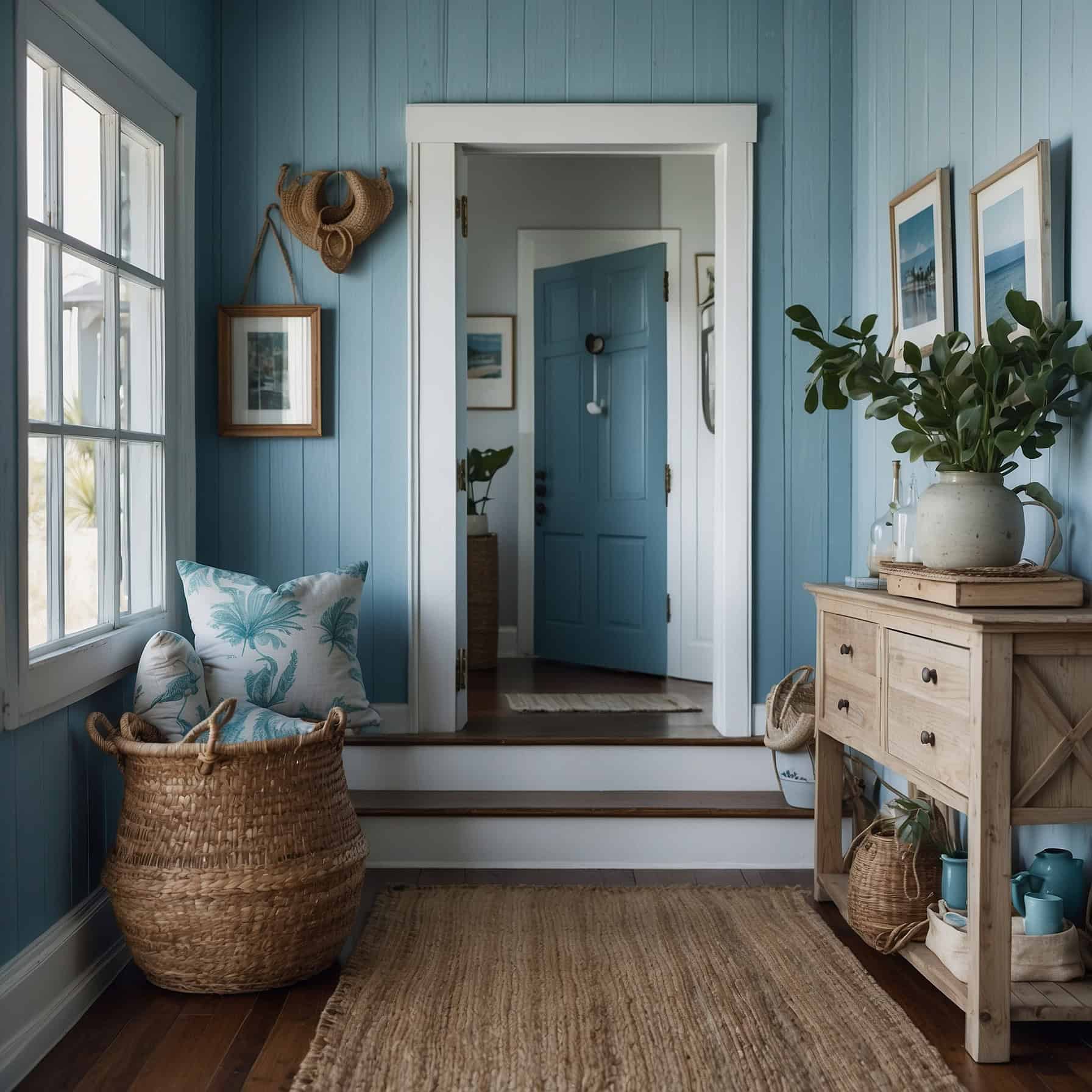 Coastal Serenity Entrance Decor Guide