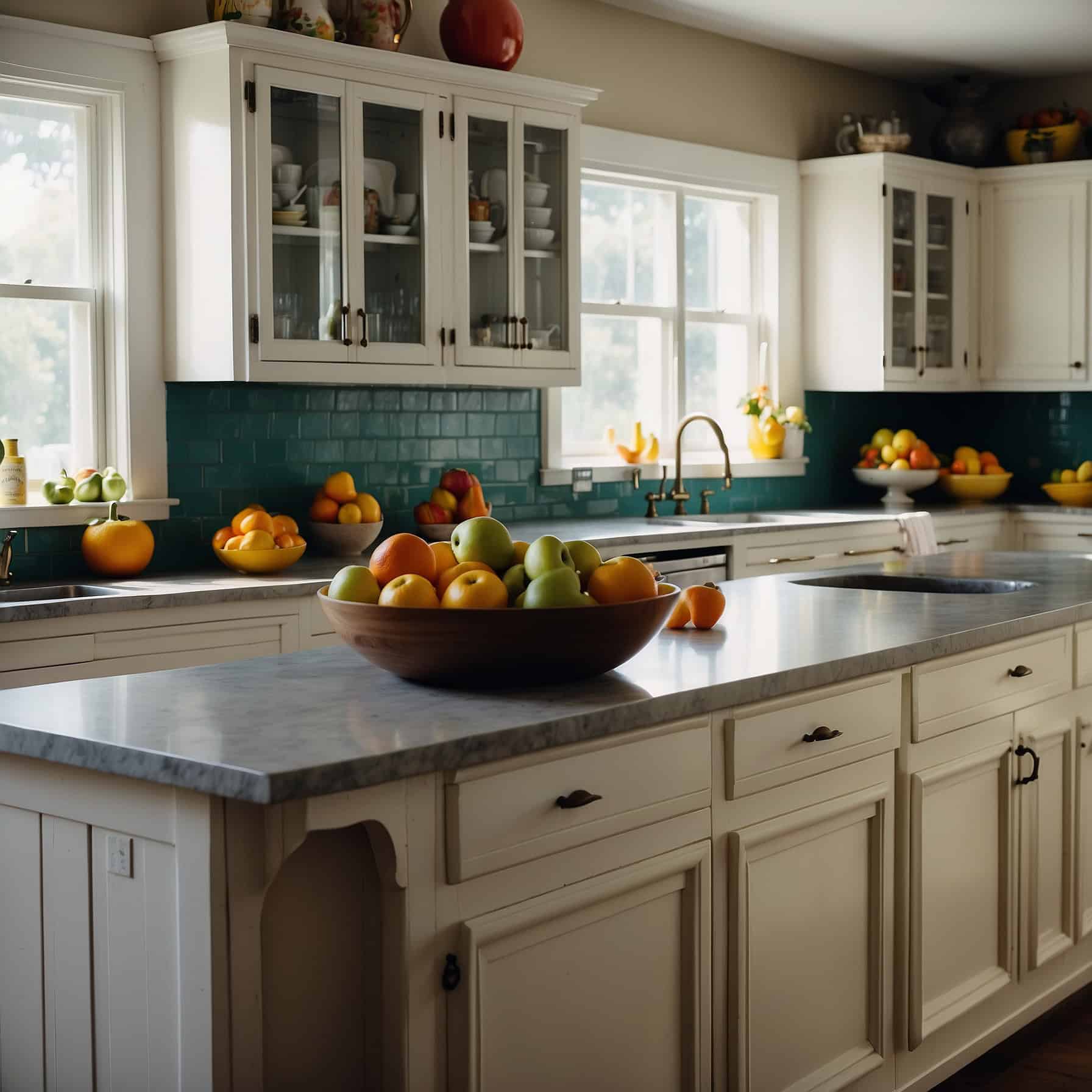 Colorful Neutral Kitchen Style Tips