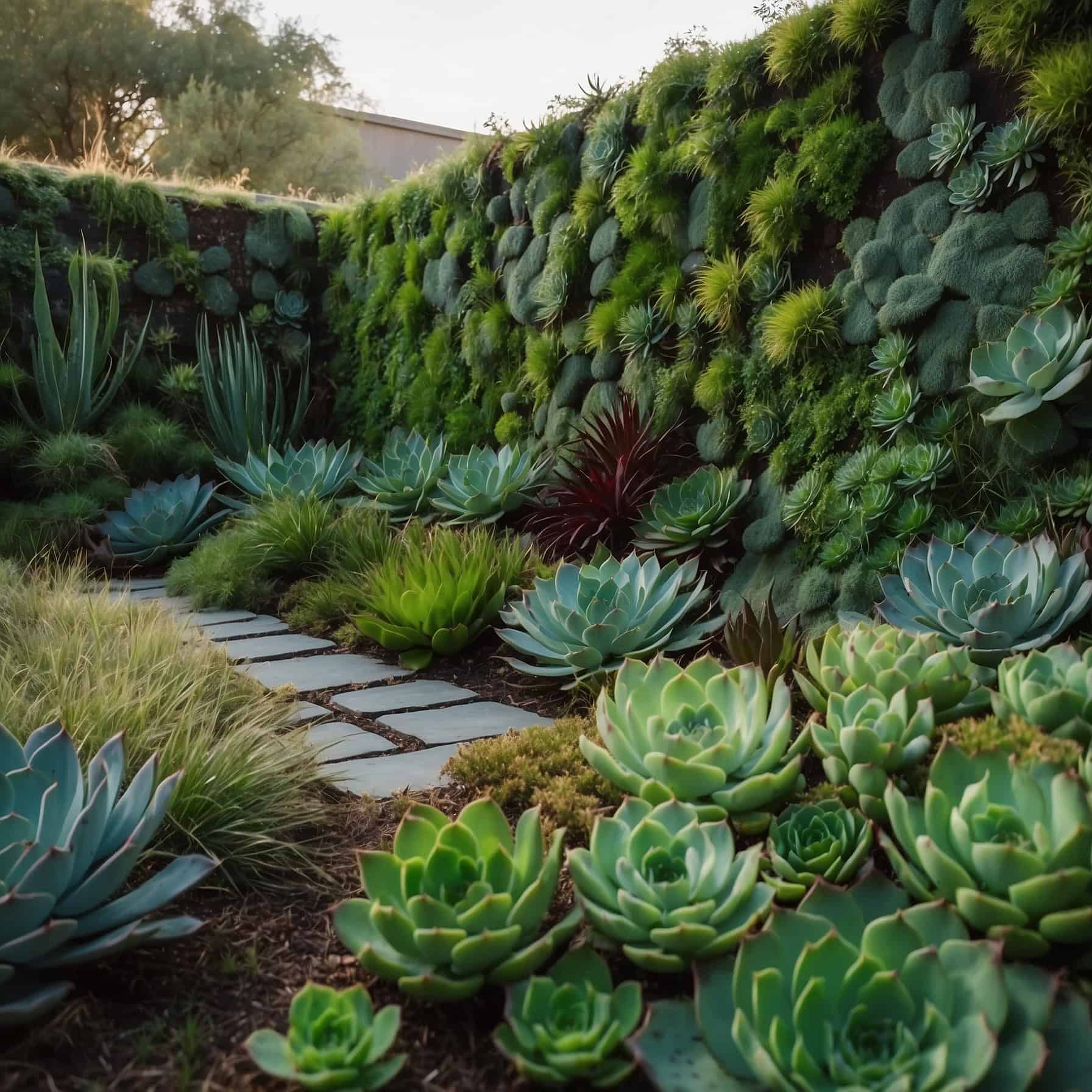 Creative Garden Accent Wall