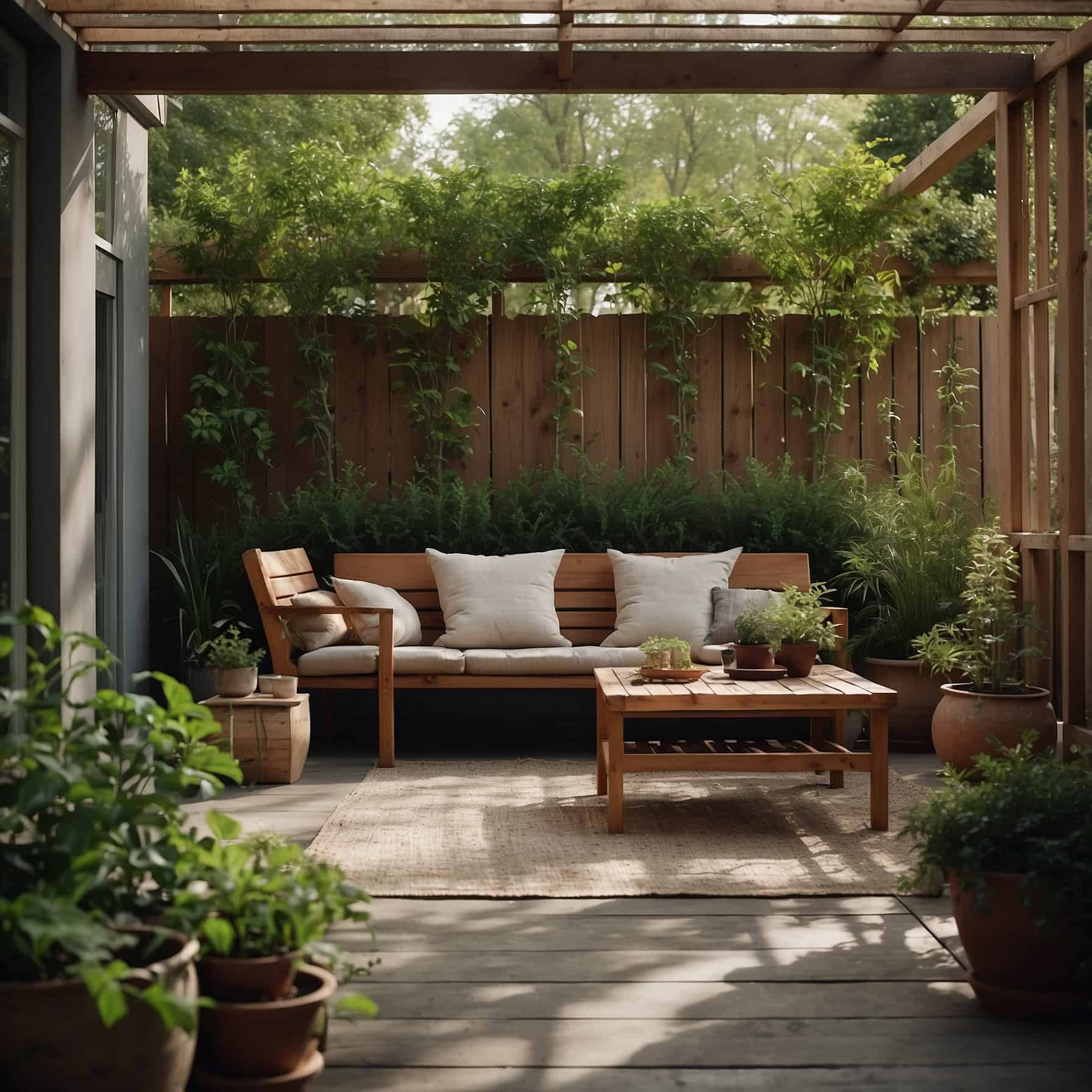 Elevating Outdoor Spaces with Serene Decor