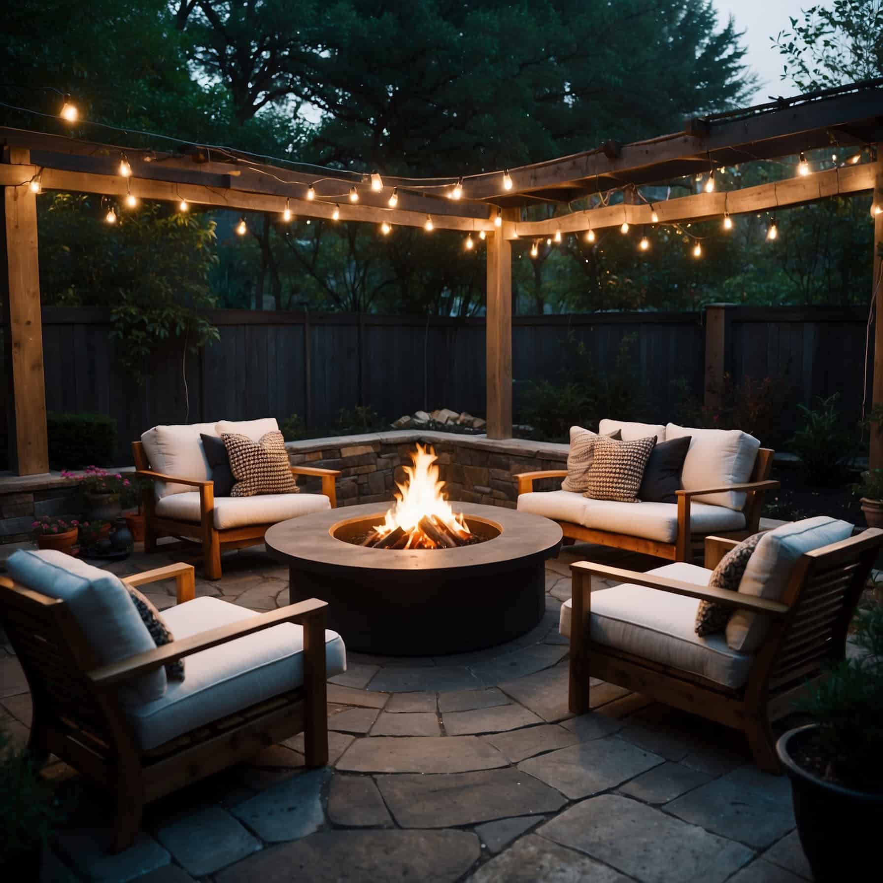 Enchanting Outdoor Lighting