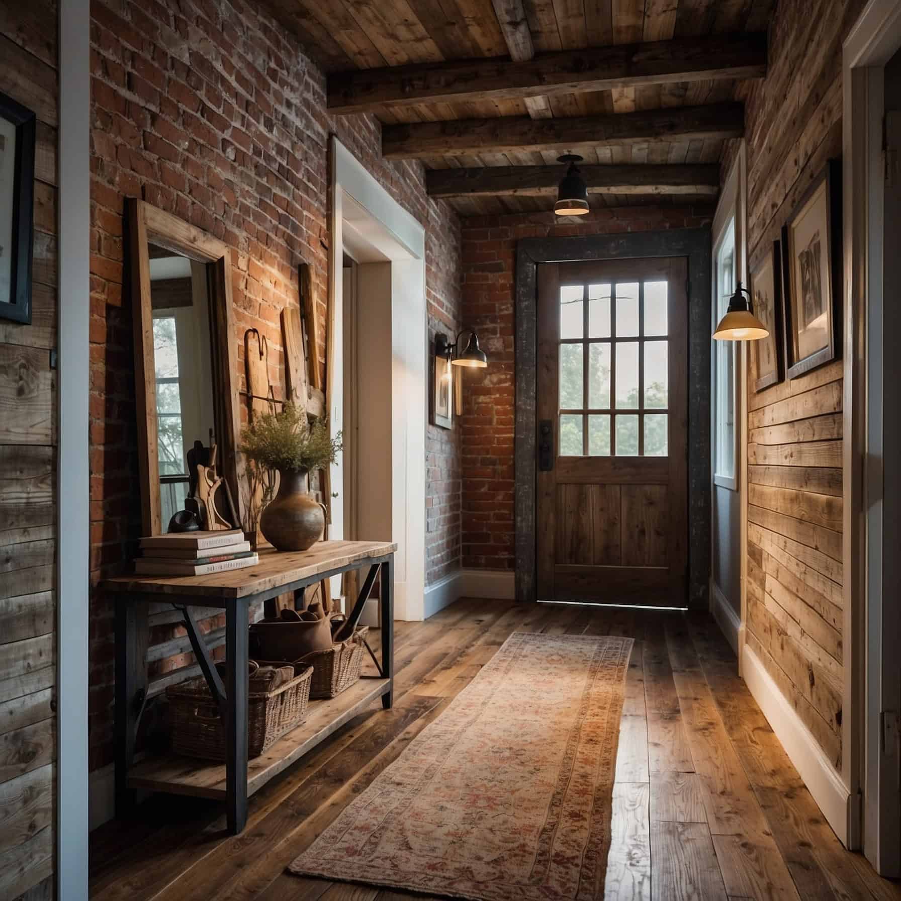 Rustic Hallway Transformation Tips