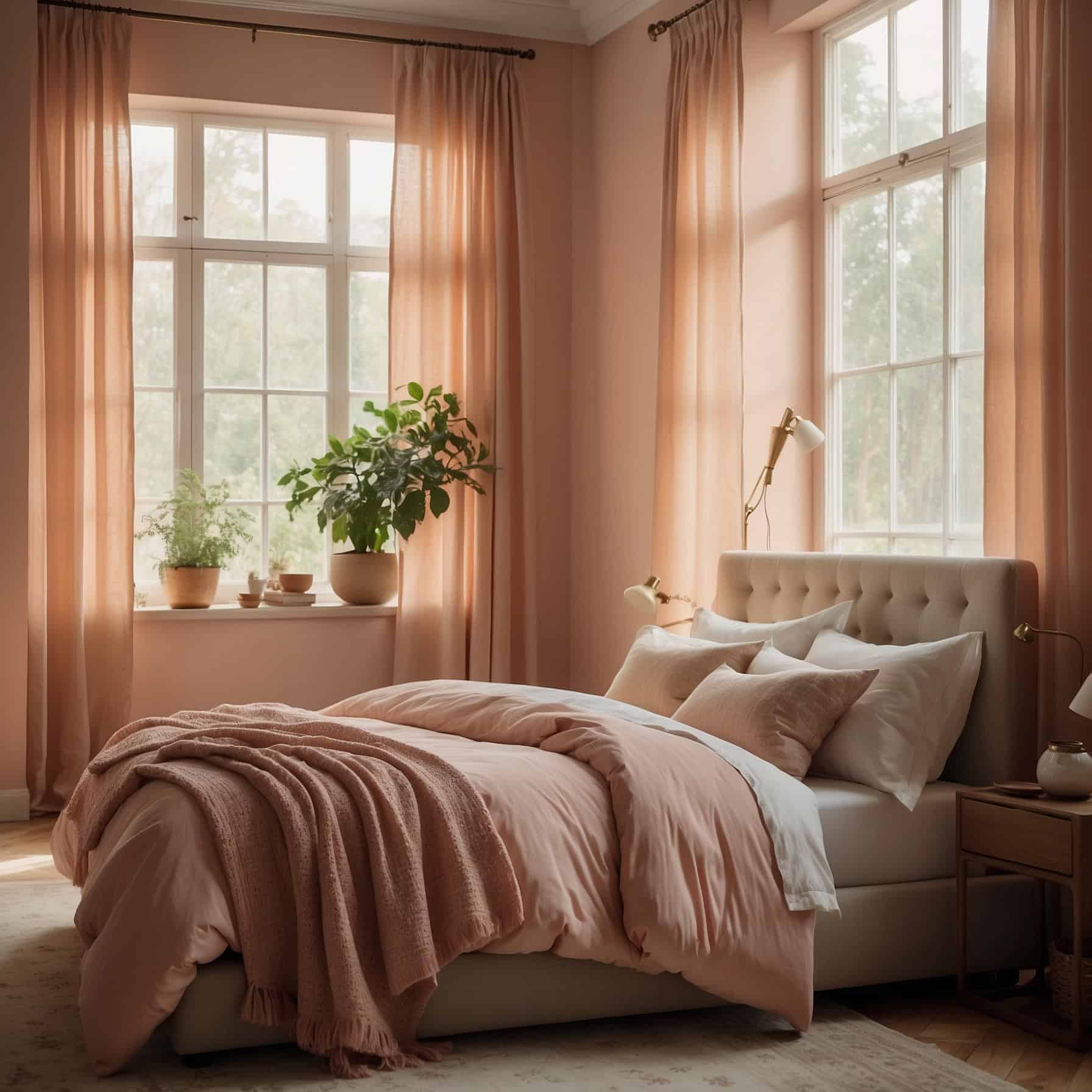 Serene Sanctuary Bedroom Paint Guide