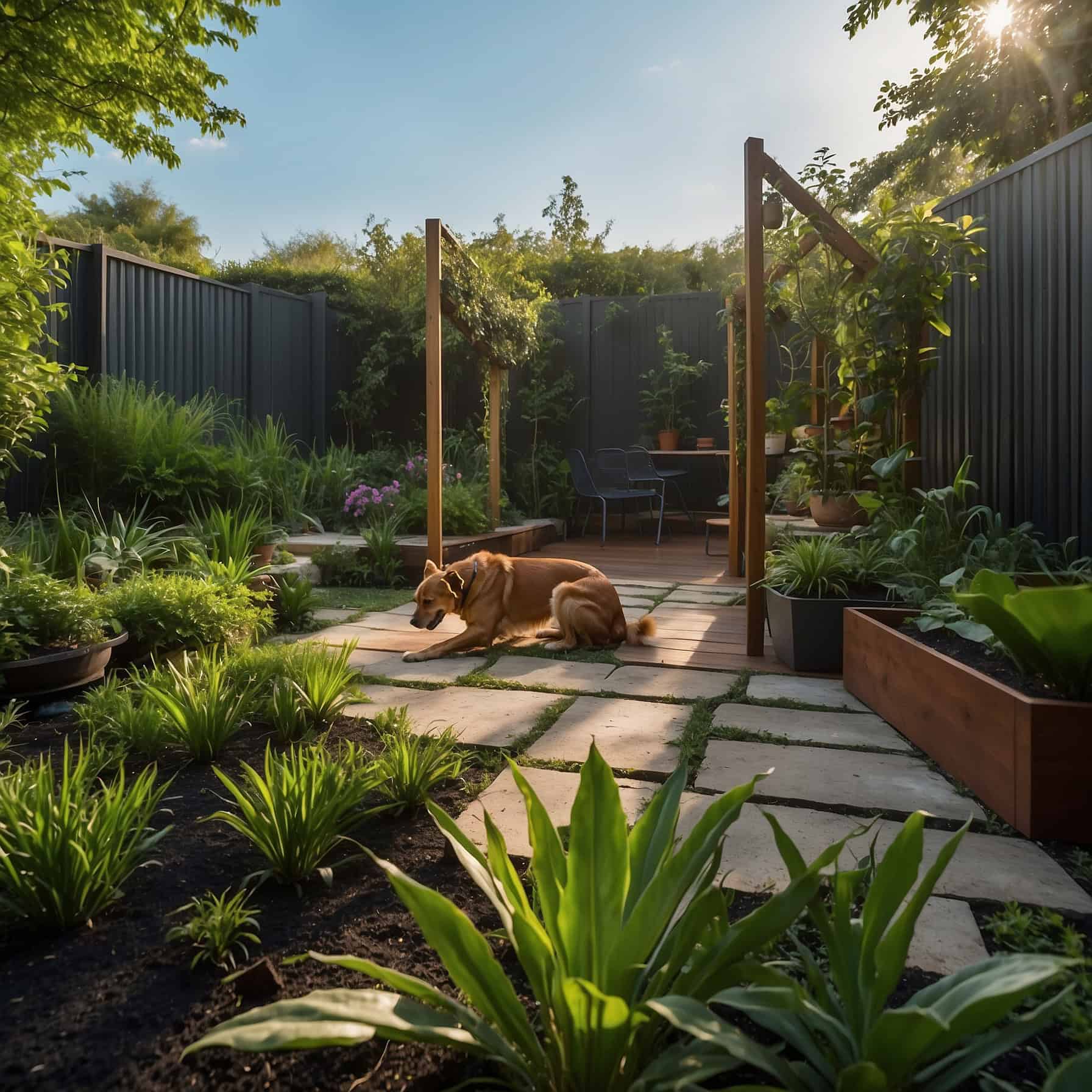 Ultimate Pet-Friendly Garden Oasis