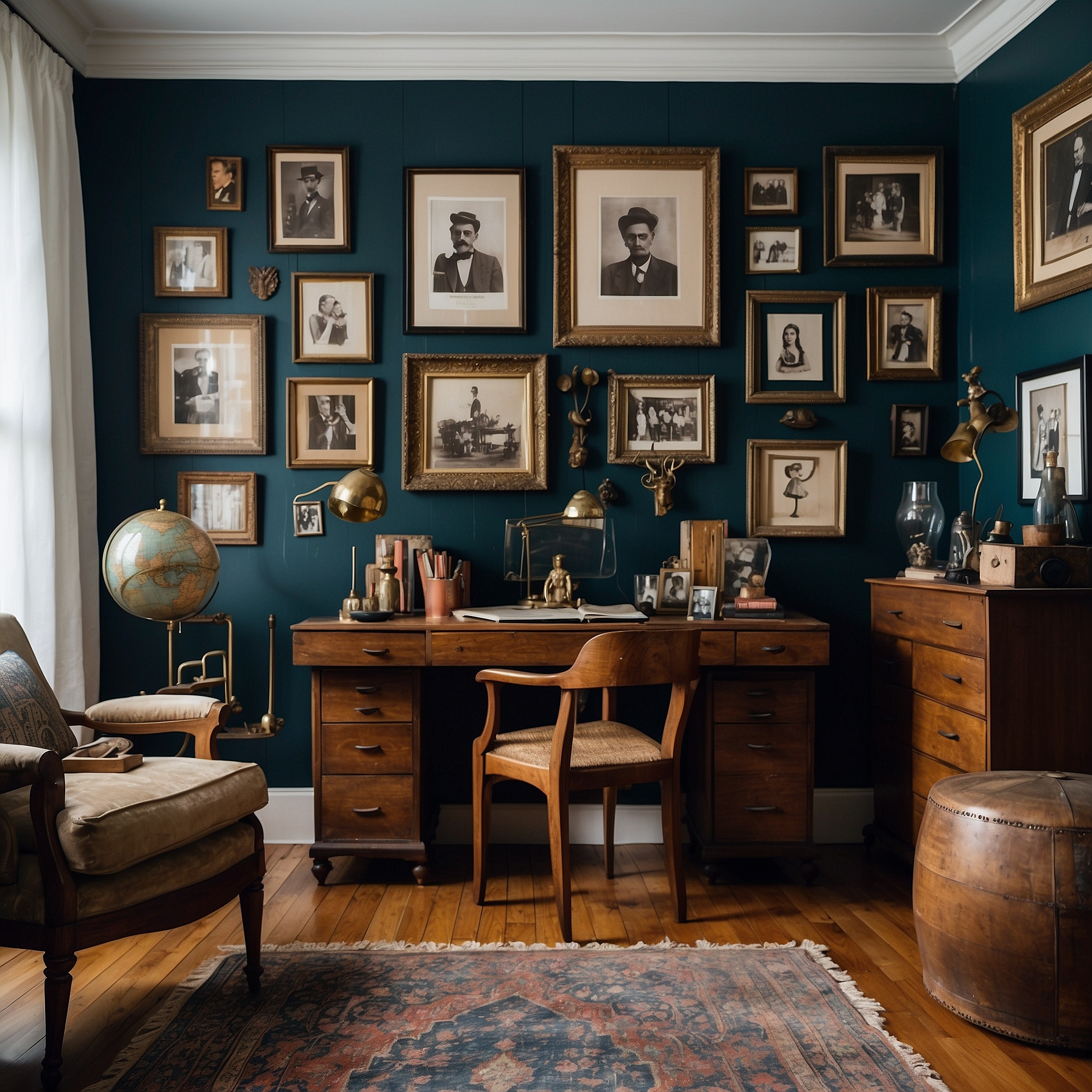 Advanced Blending Heritage in Home Office