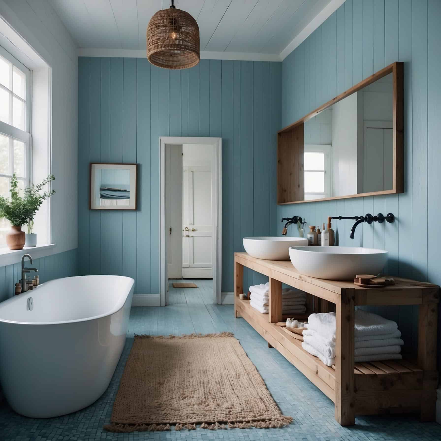 Mid-Article Coastal Bathroom Image