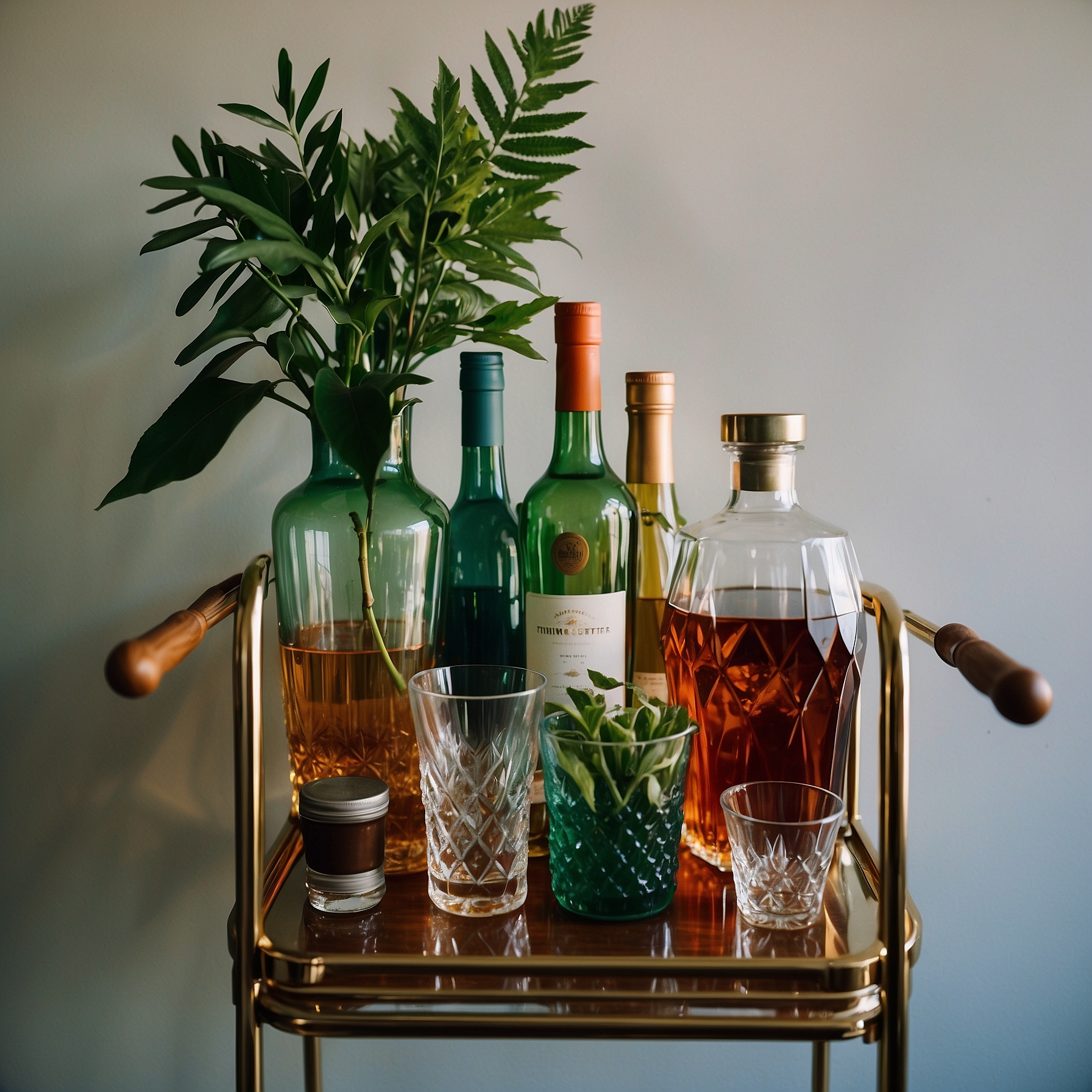 Essentials for Bar Cart