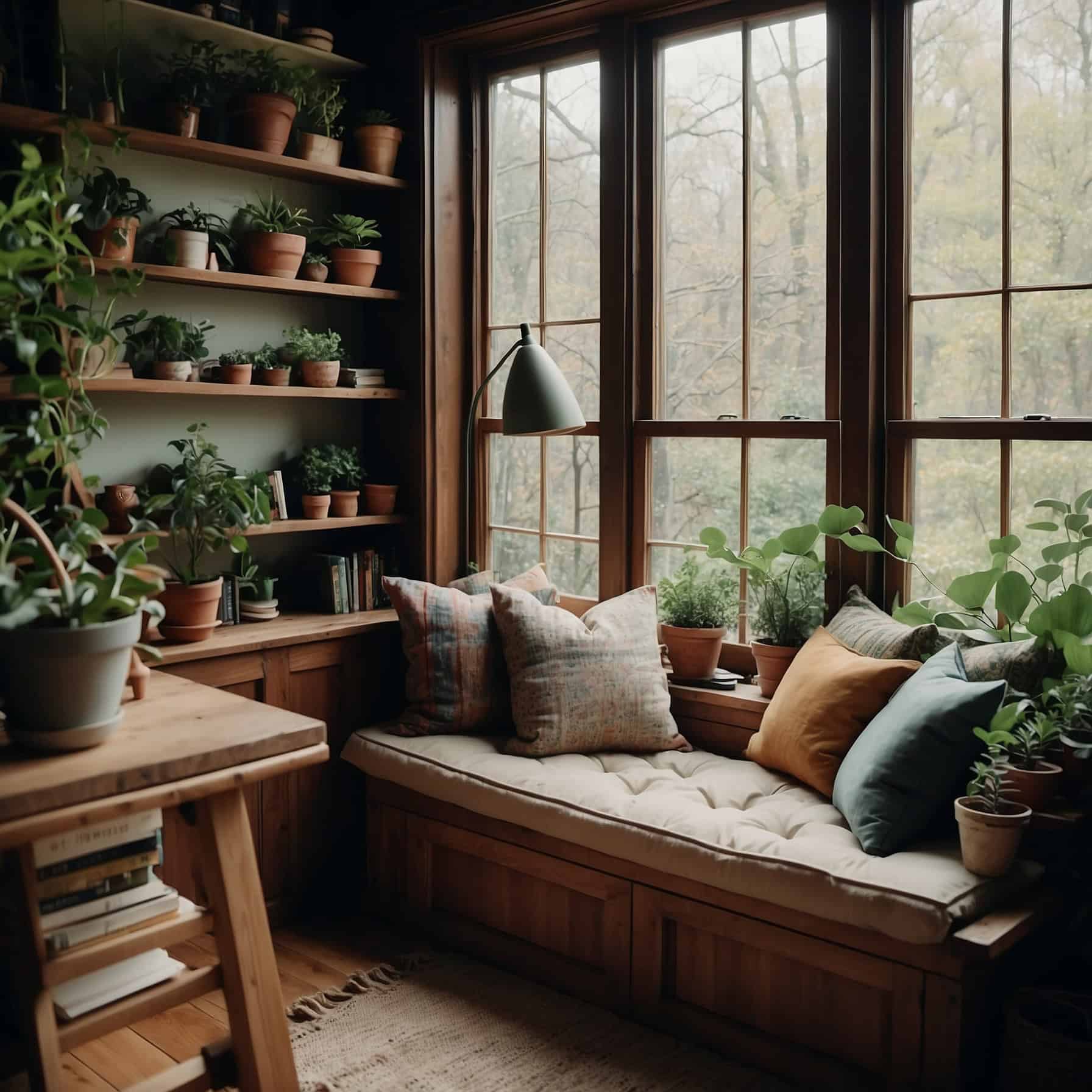 DIY Window Seat Storage Progress