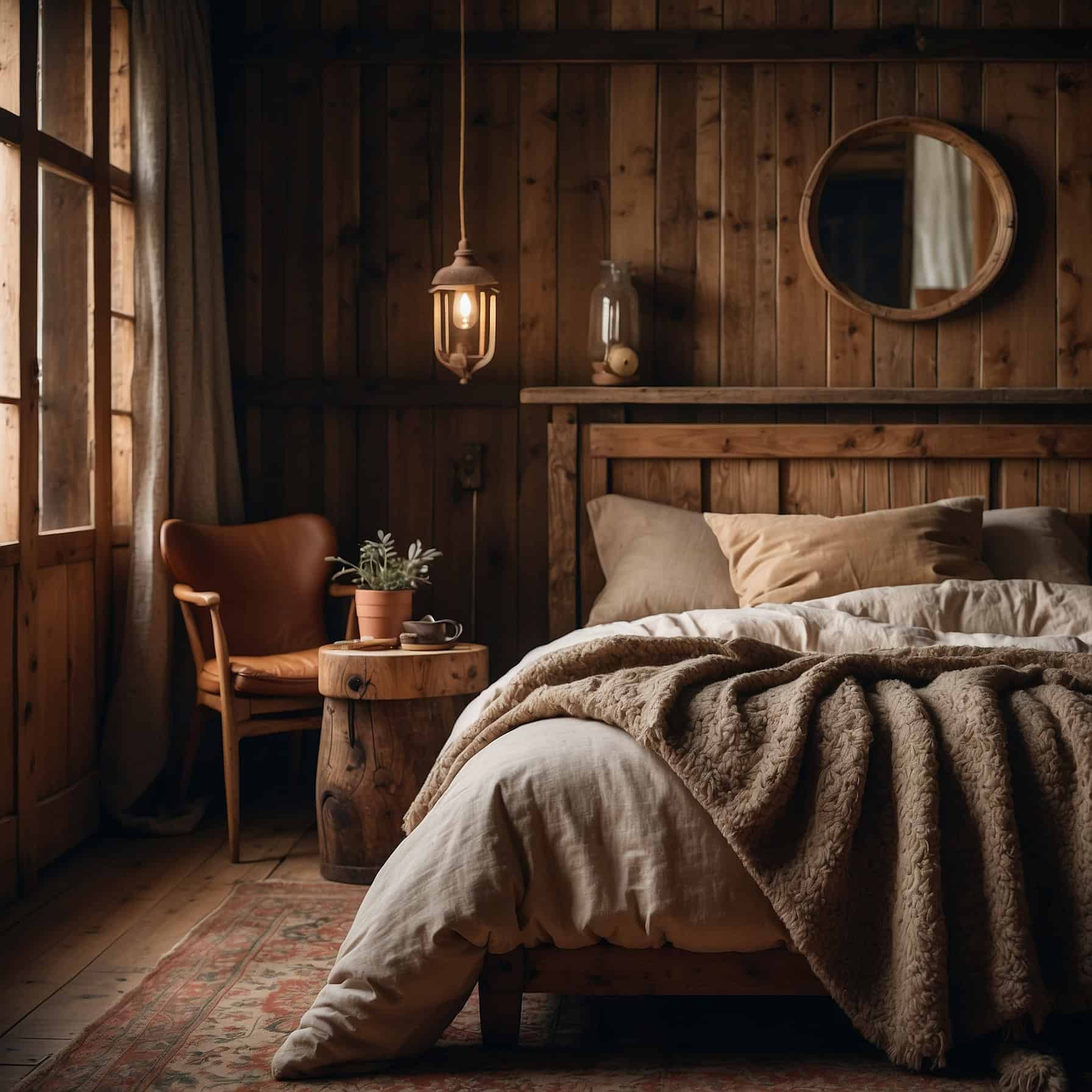 Mid Article Rustic Bedroom Image