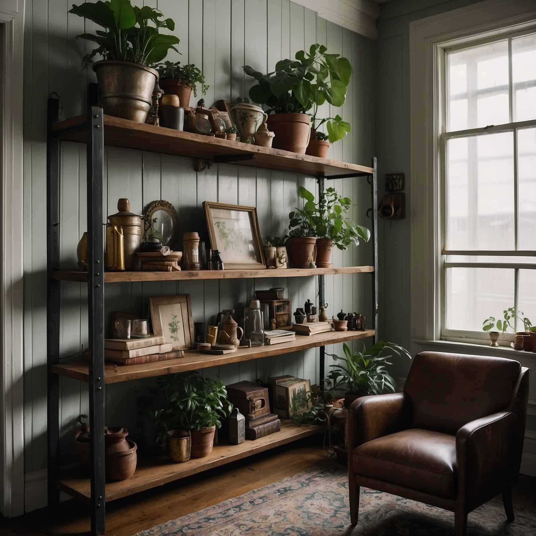 Mid-Article Hallway Open Shelves Style