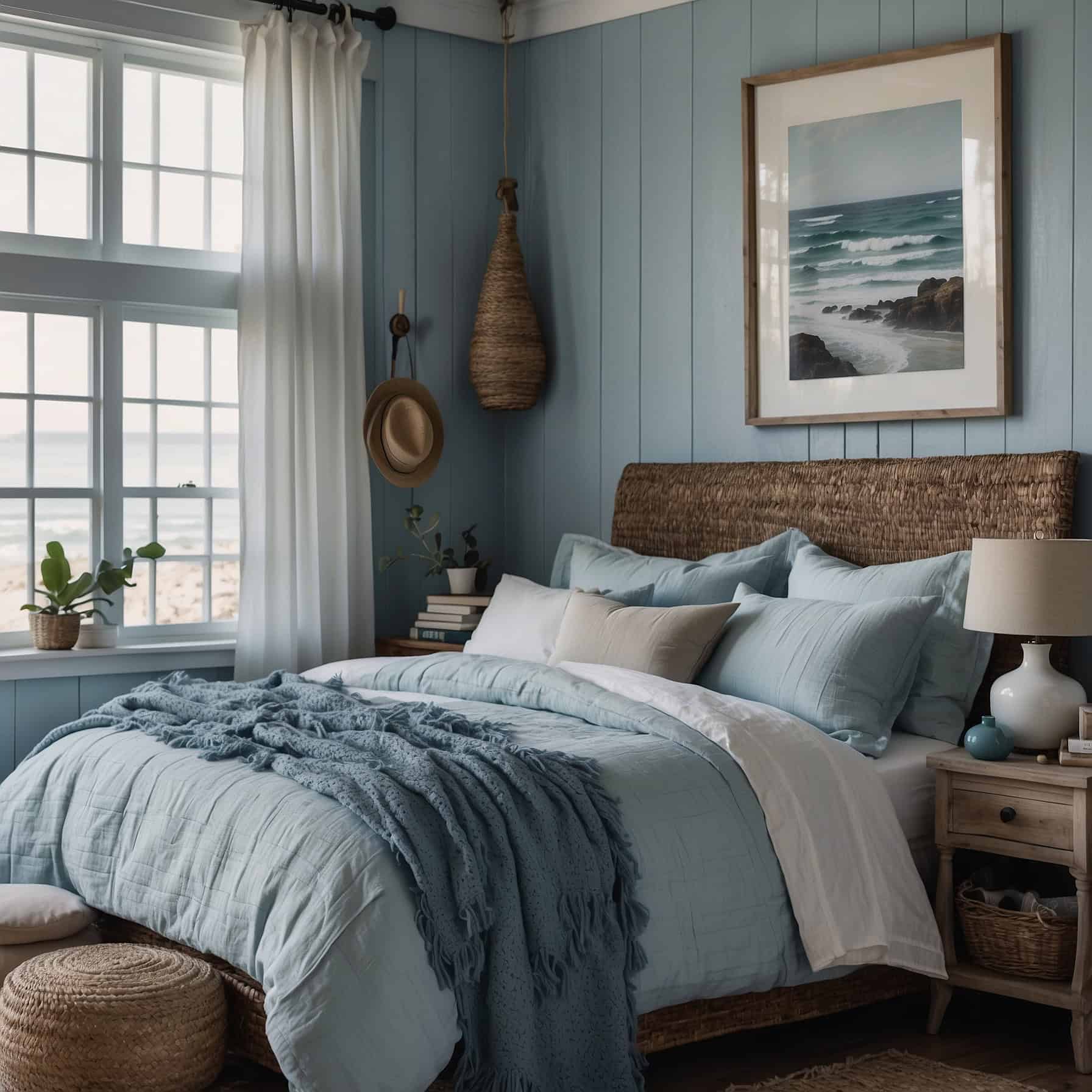 Coastal Bedroom Detail