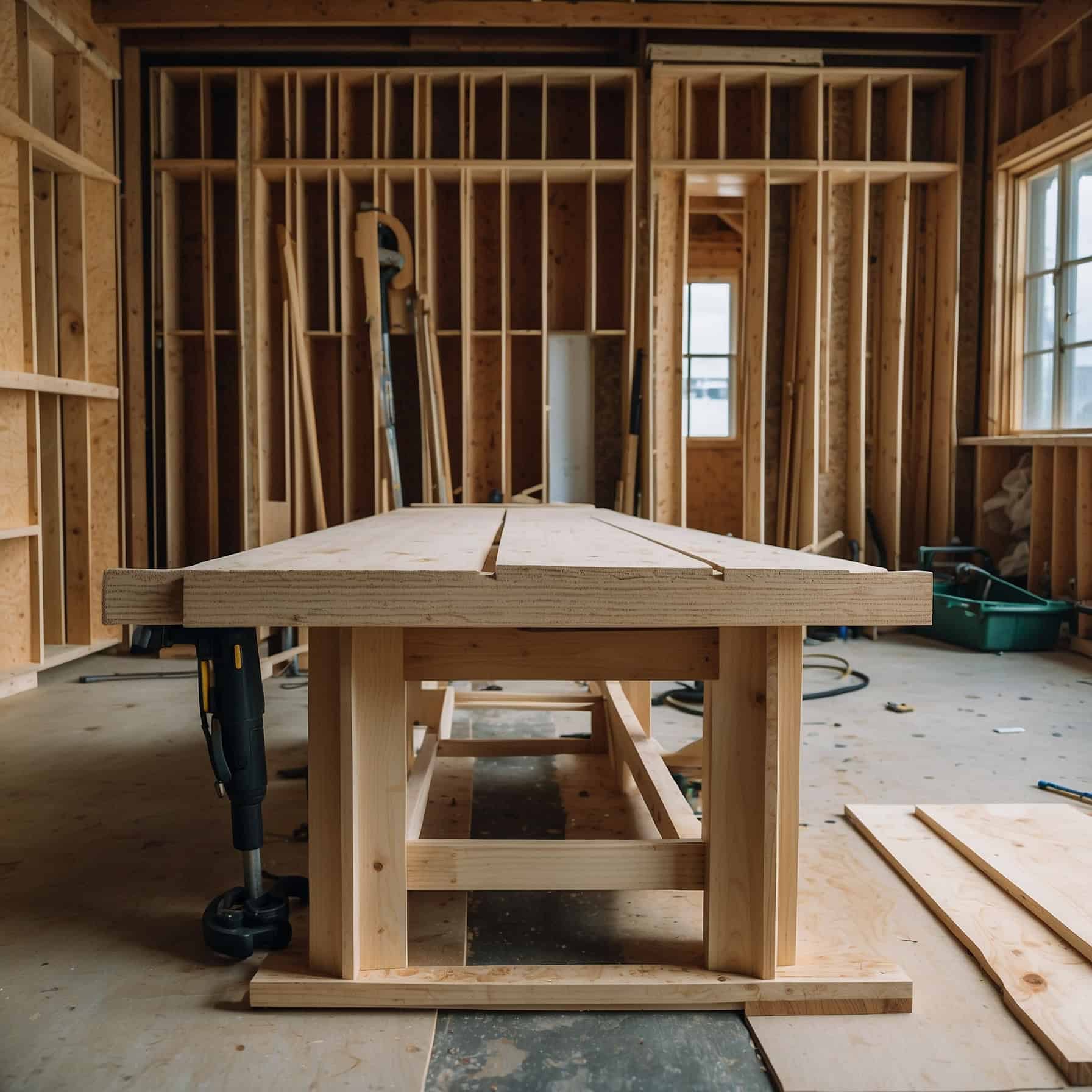 Final DIY Custom Entryway Bench