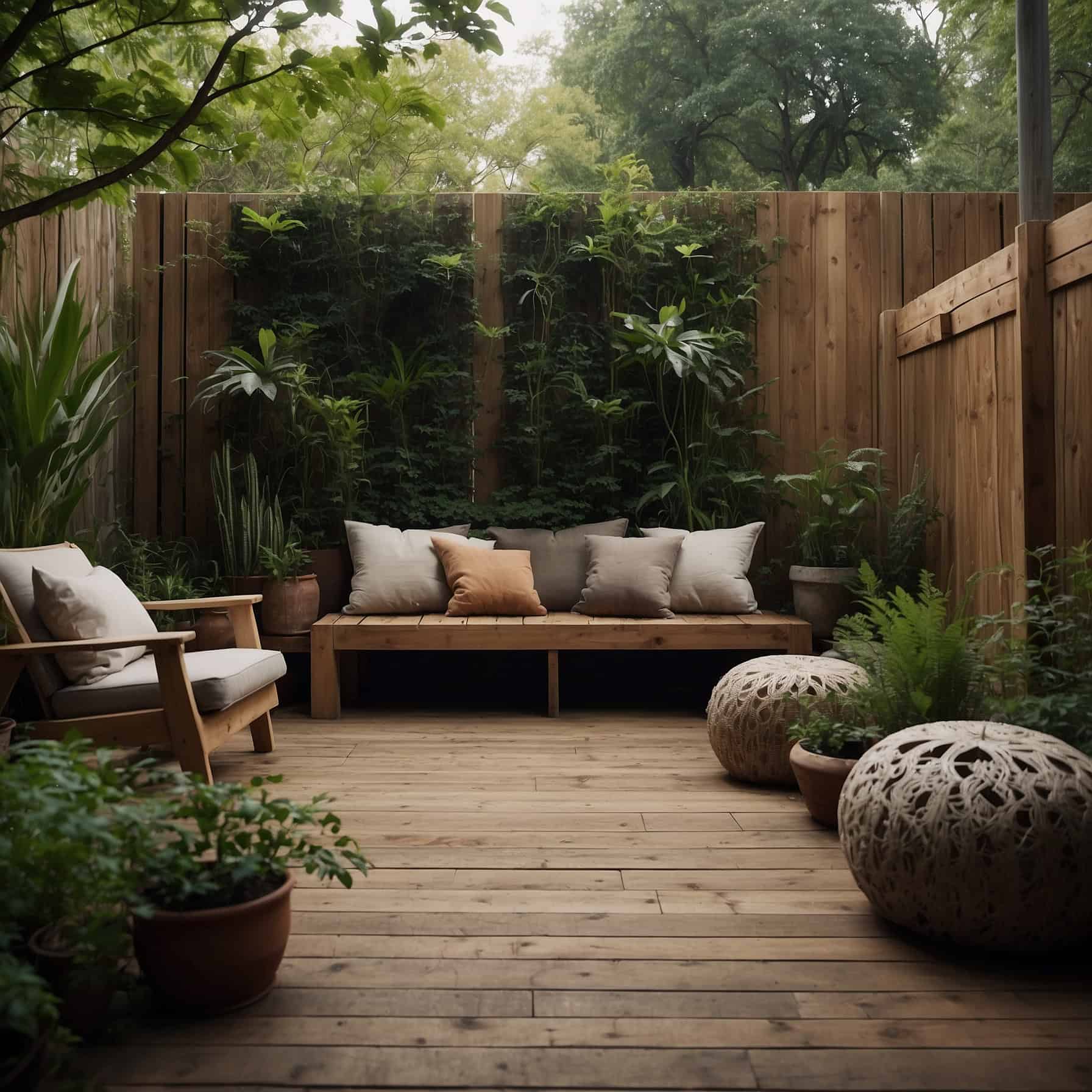 Enhancing Outdoor Atmosphere with Nature