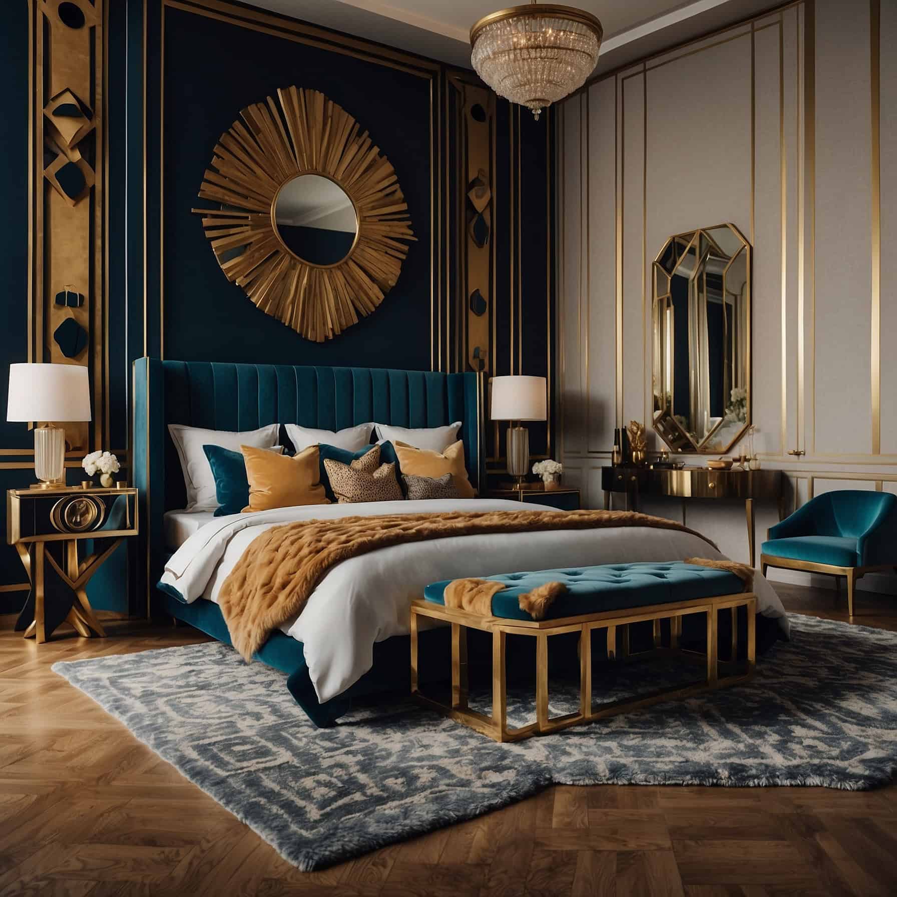 Art Deco Bedroom Style