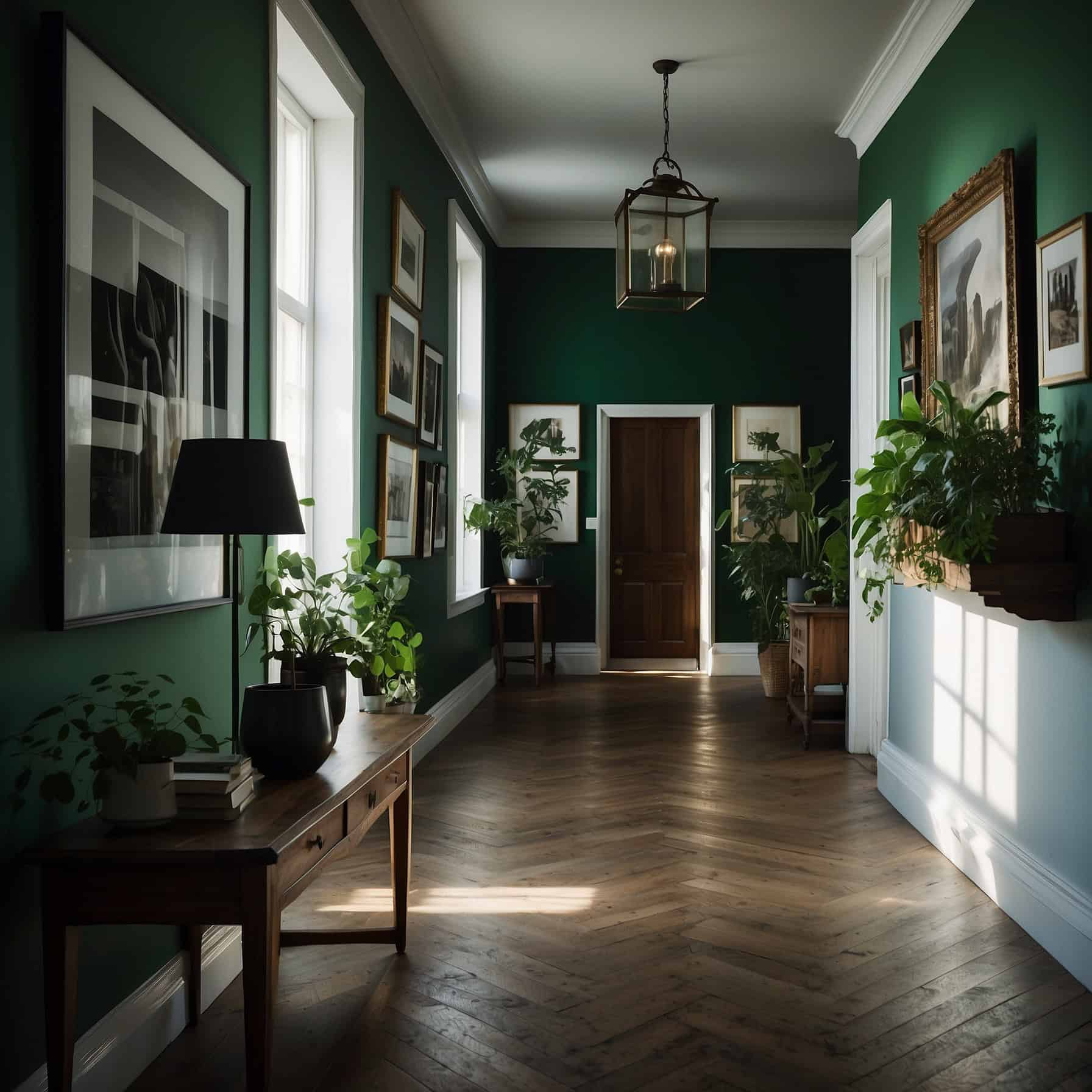 Mastering Hallway Decor in Open Homes