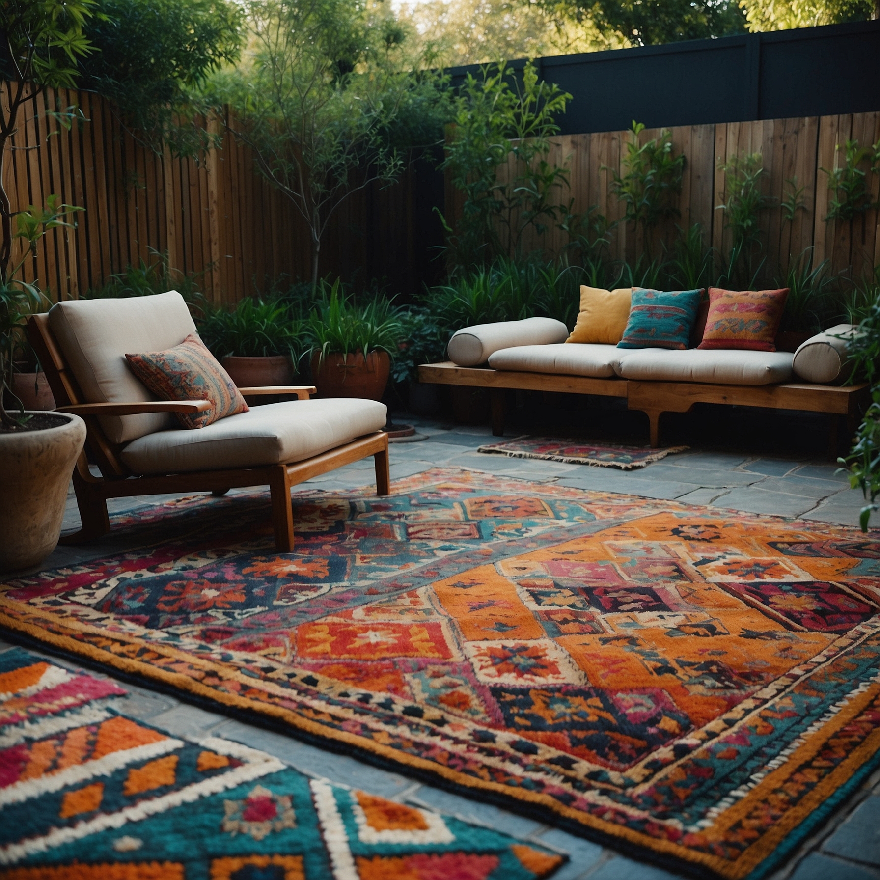 End of Article Stylish Garden Rug