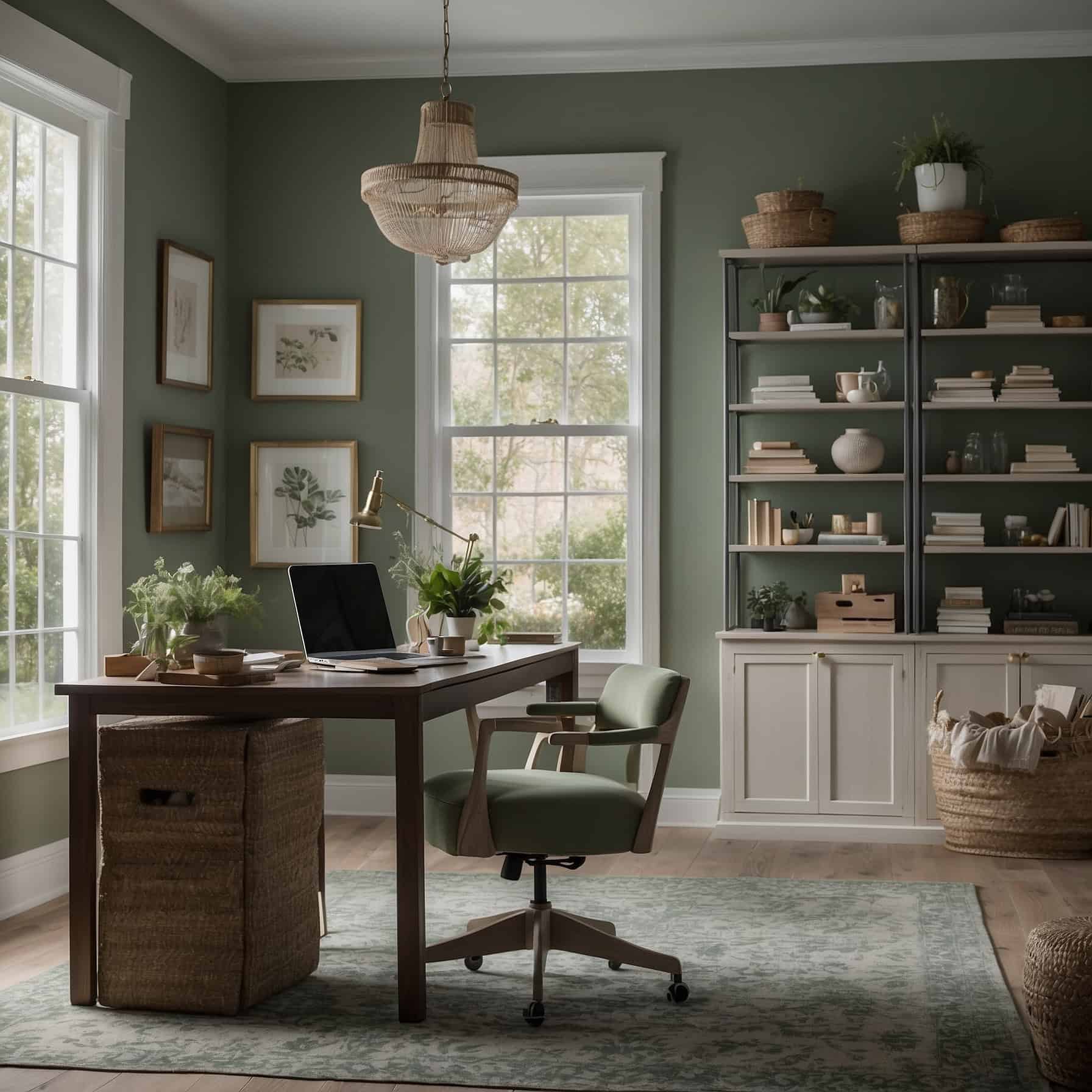 Near End Top Paint Colors for Home Offices