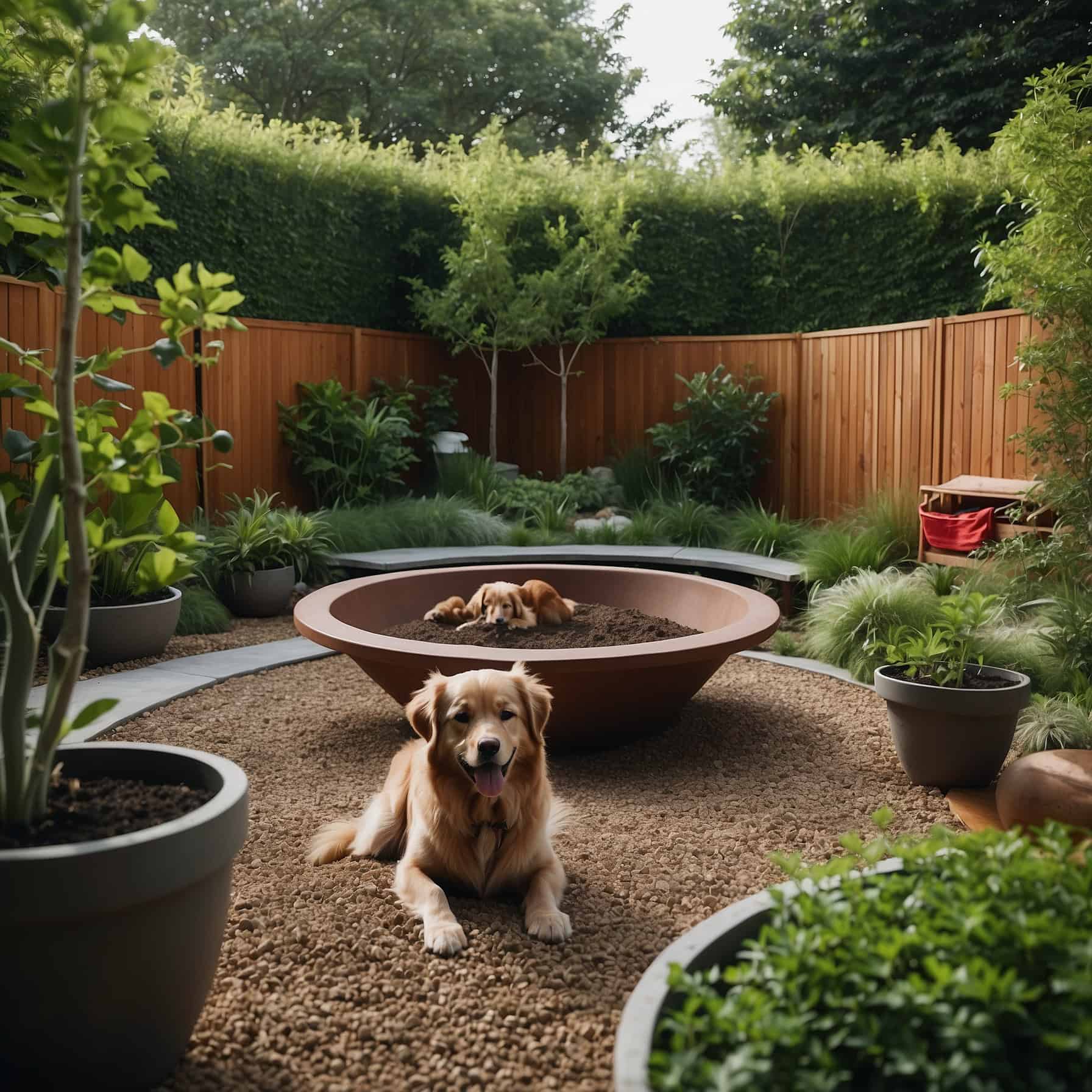 End-Garden Pet-Friendly Area