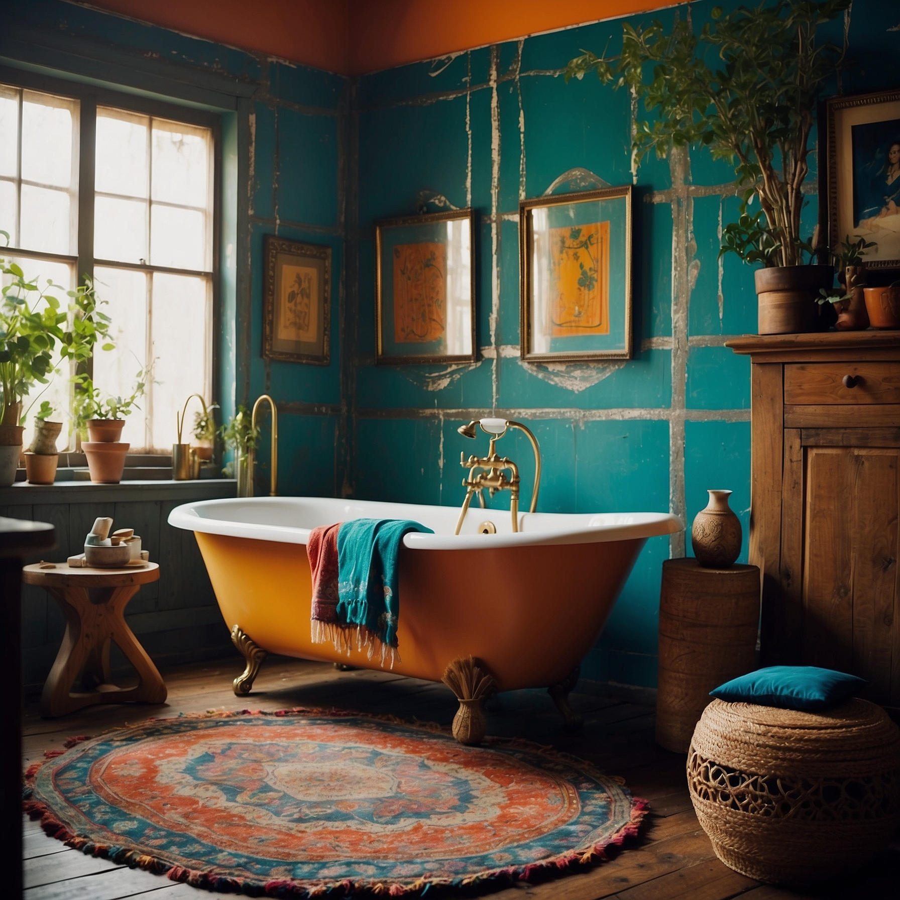 Bohemian Bliss Dream Bathroom Design