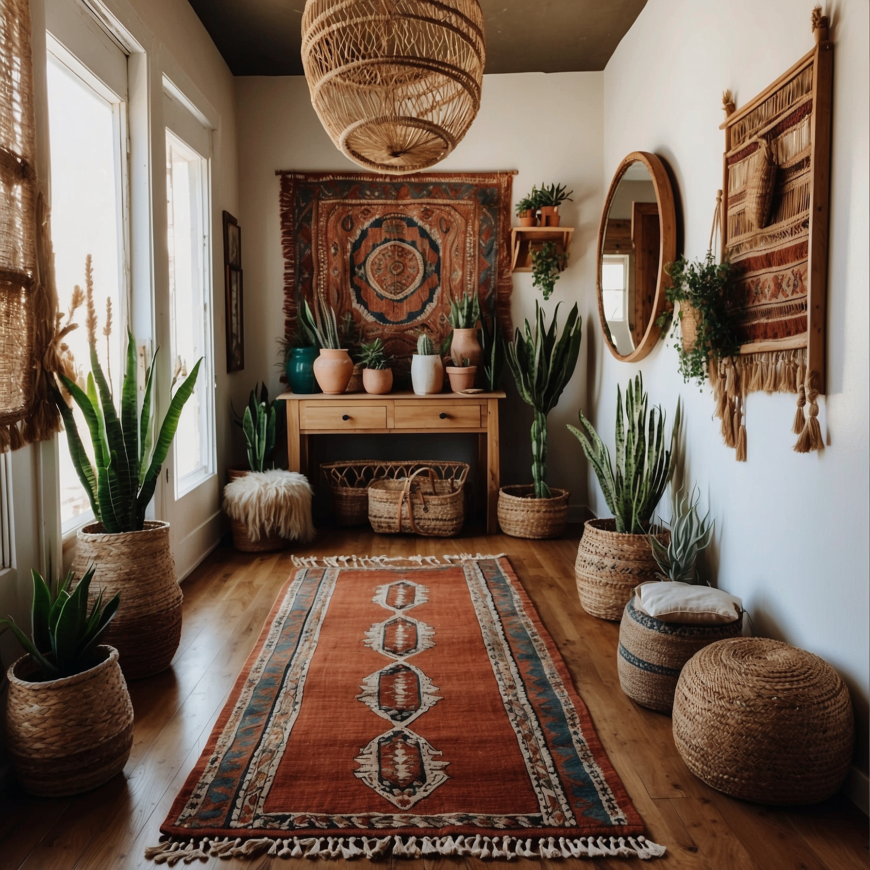 Bohemian Hallway Style Transform Guide