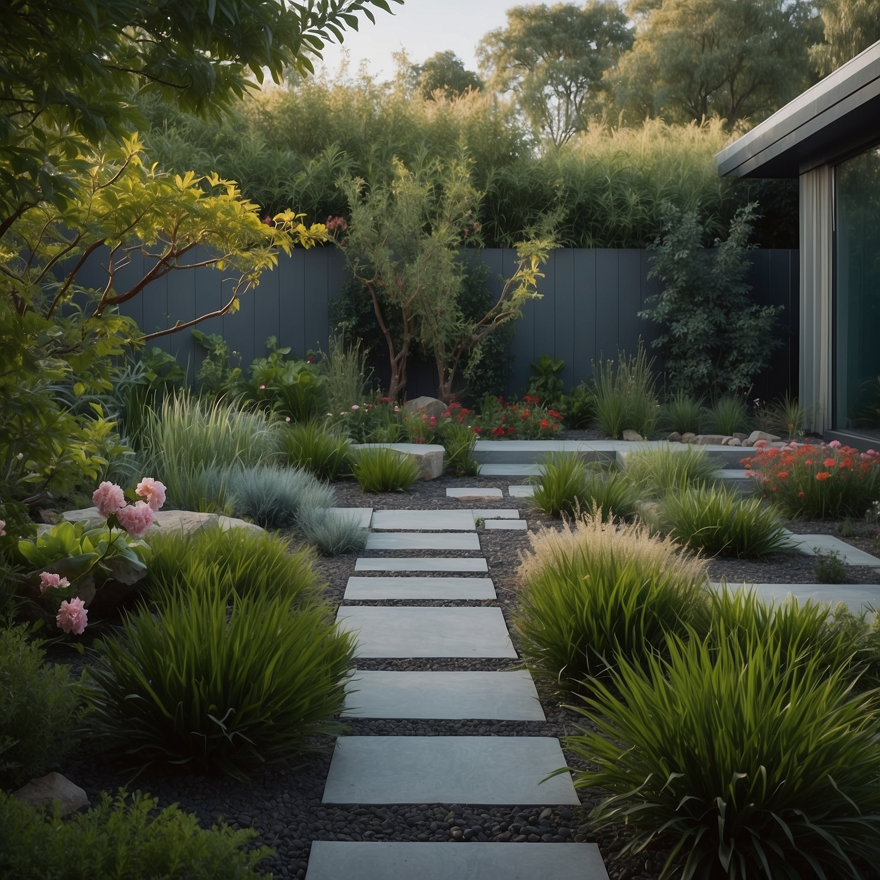 Harmonizing Garden Space