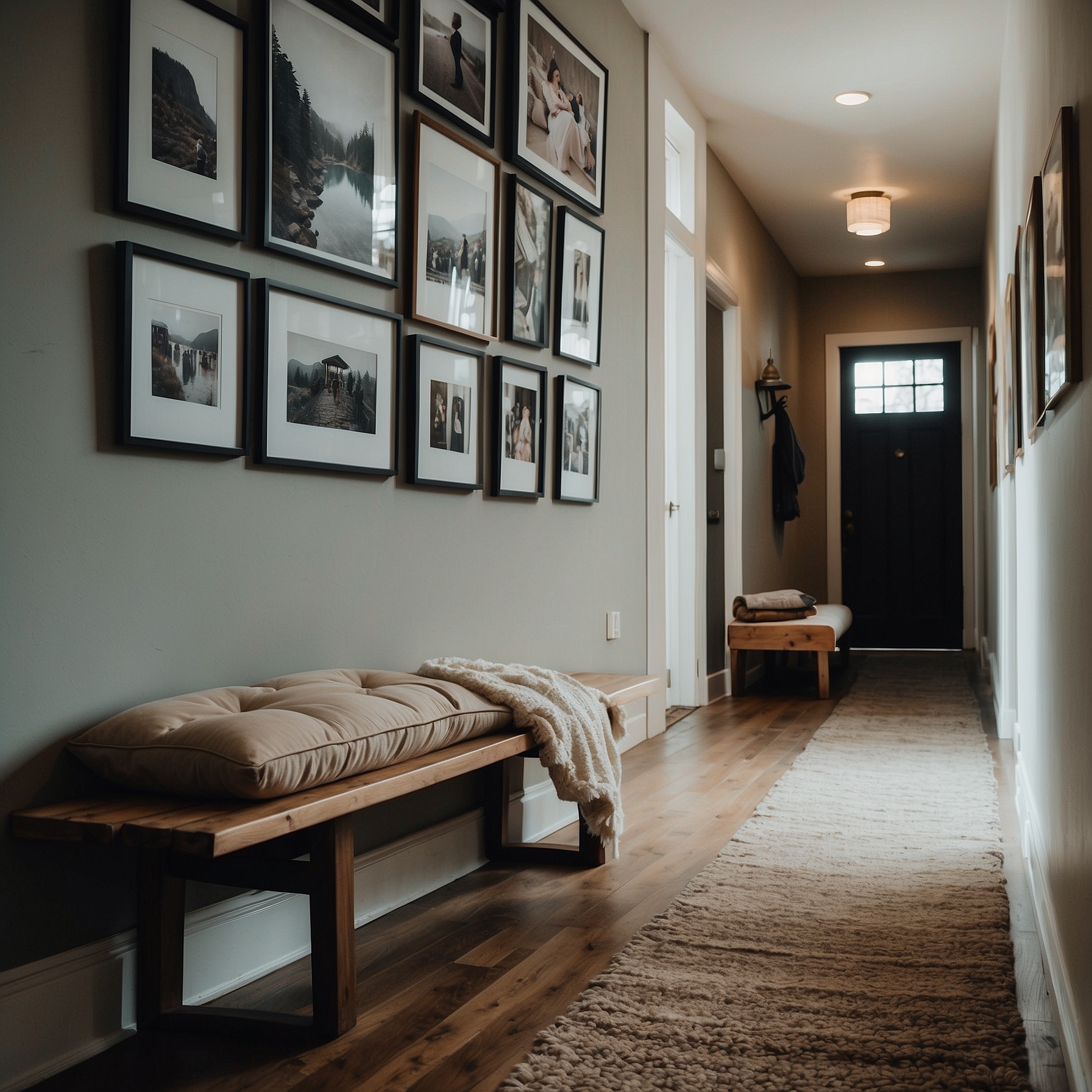 Renter-Friendly Hallway Makeover Tips