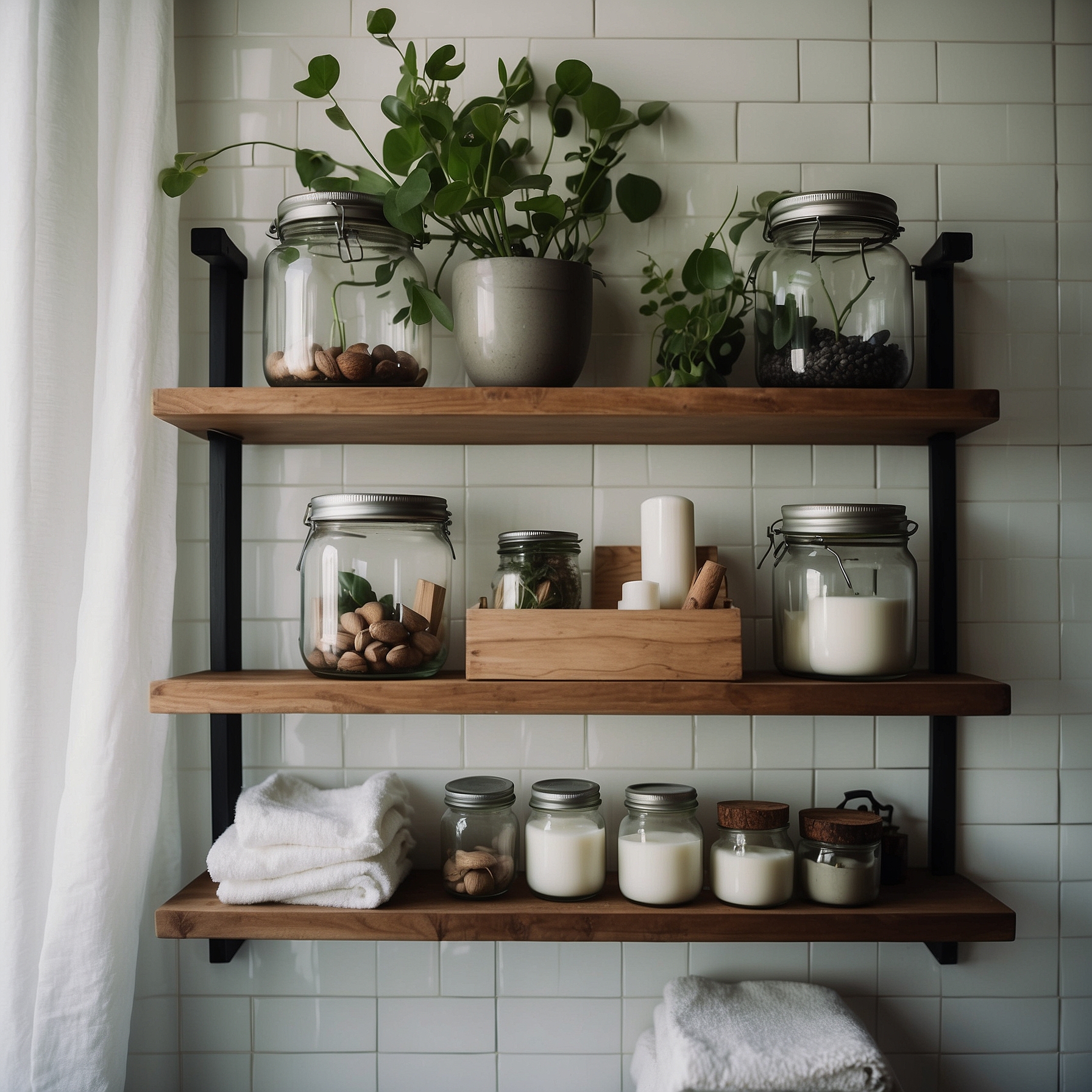 Styling Chic Bathroom Shelves Guide