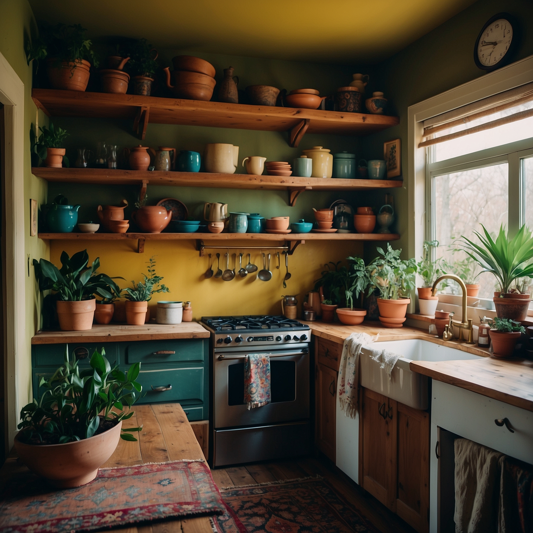 Mid-article Boho Chic Kitchen Decor Inspiration