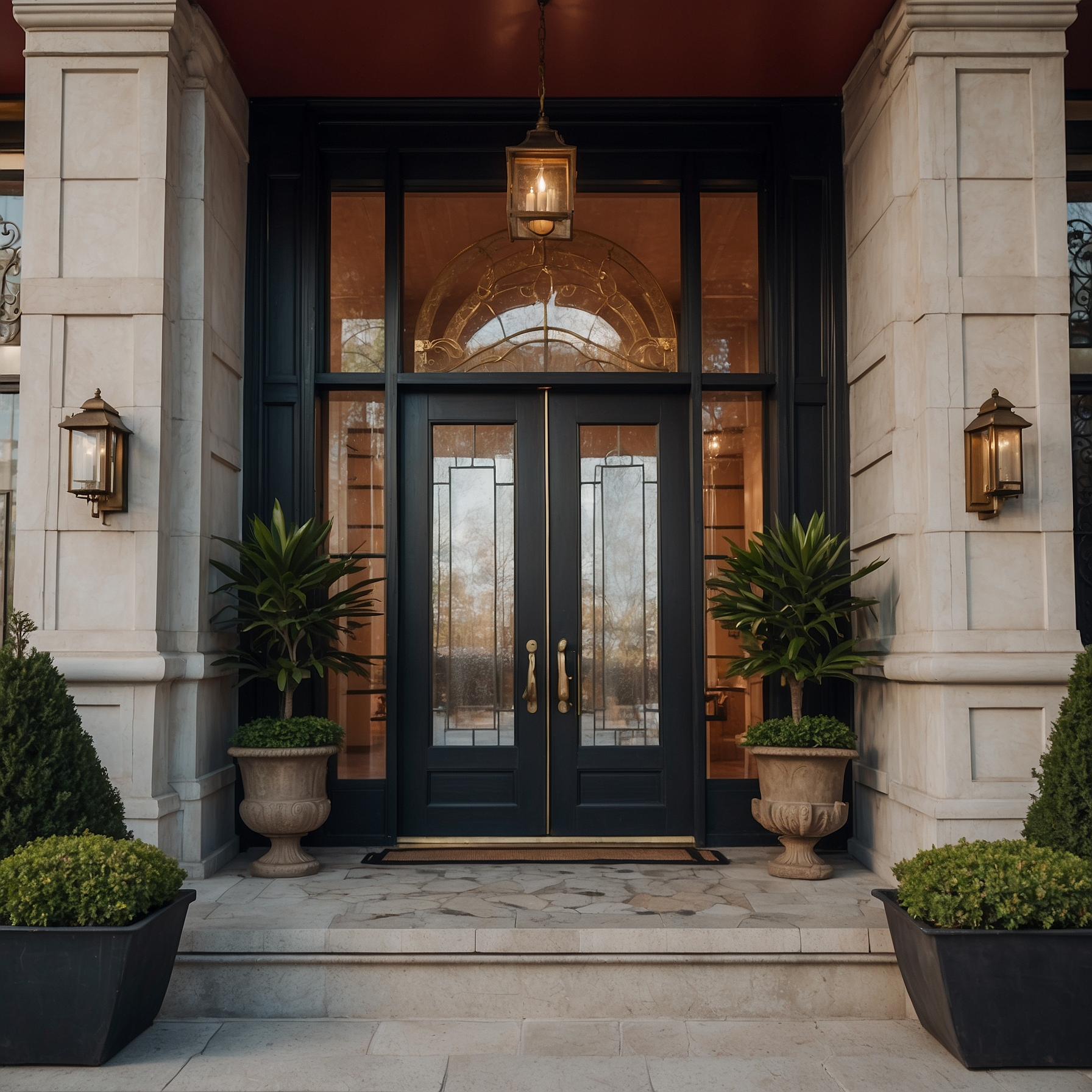 Colorful Home Entrance