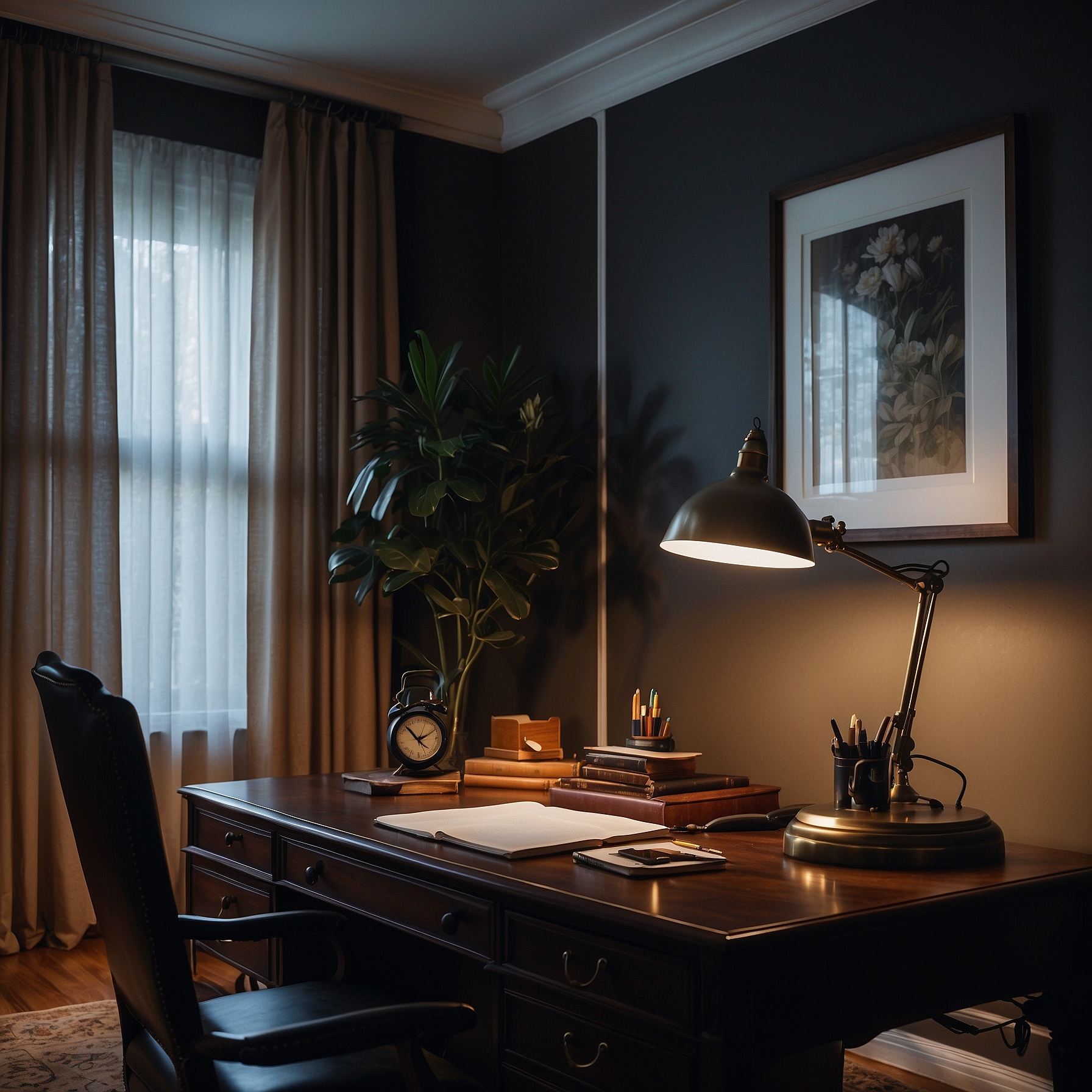 Strategic Home Office Lighting Placement