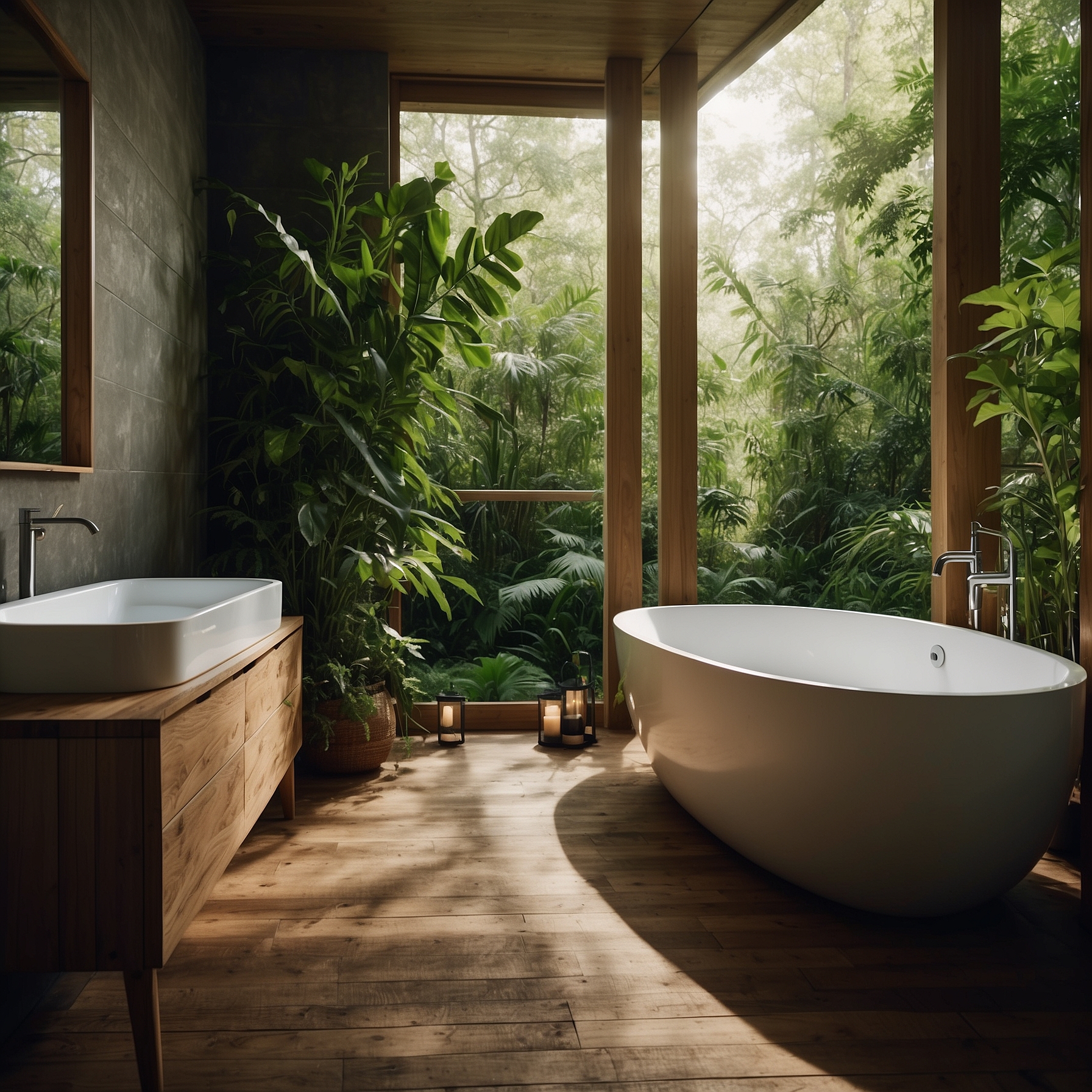 Nature-Inspired Bathroom Guide