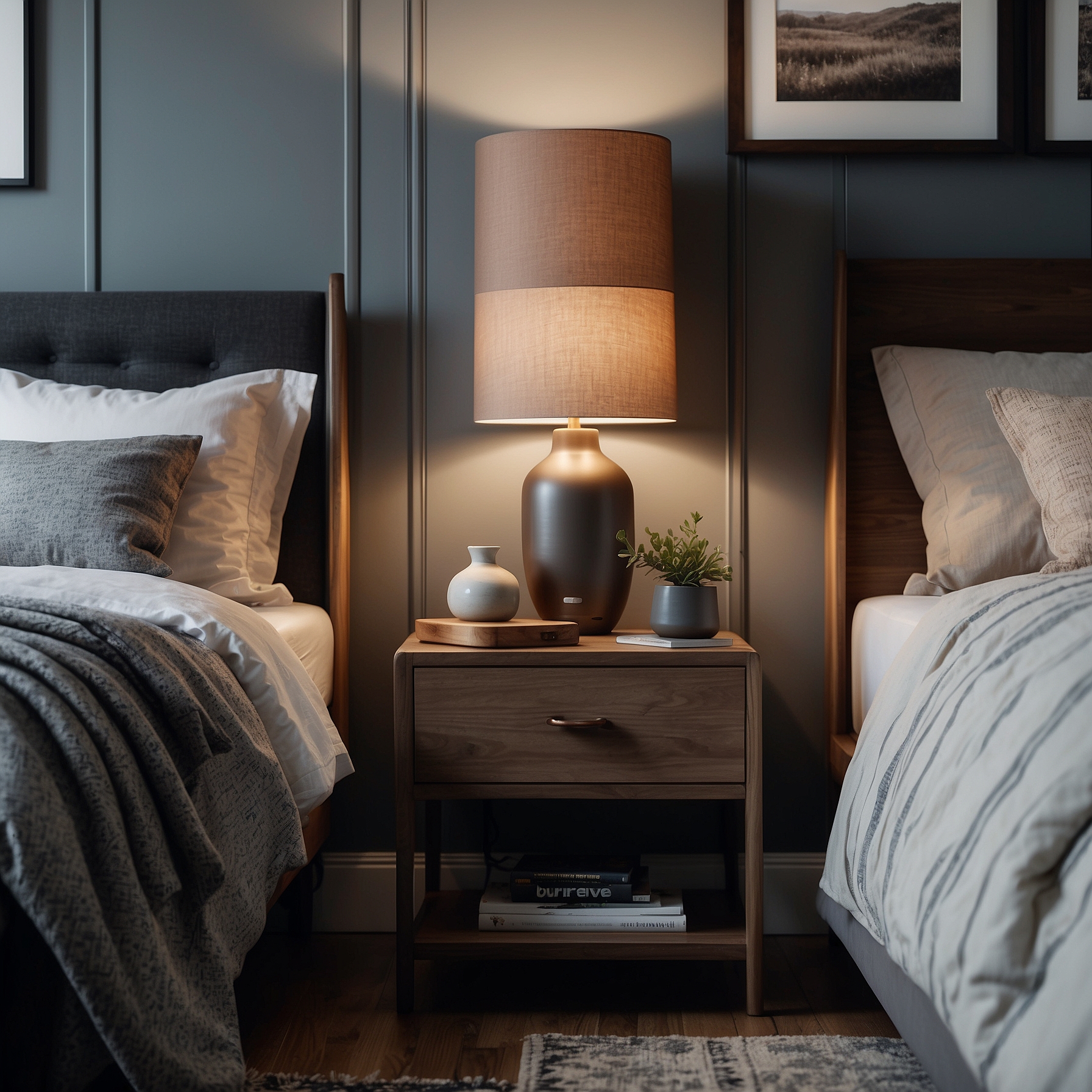 Bedroom Nightstands Width and Depth Guide