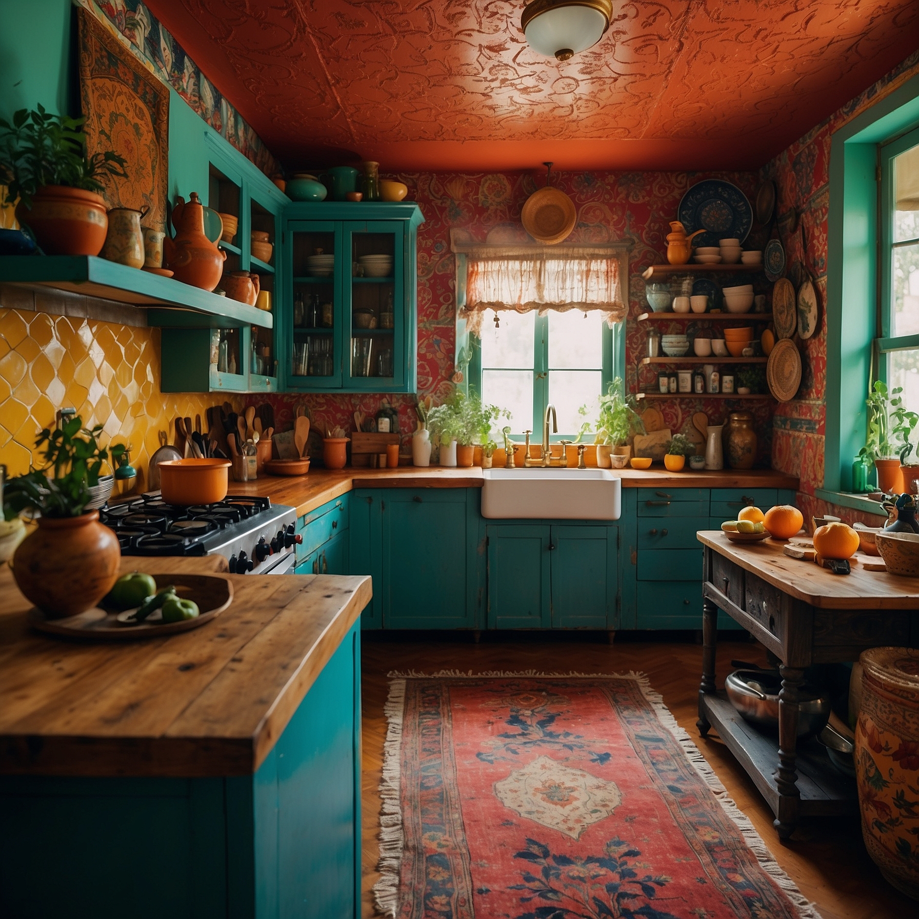 End-article Boho Chic Kitchen Decor Inspiration