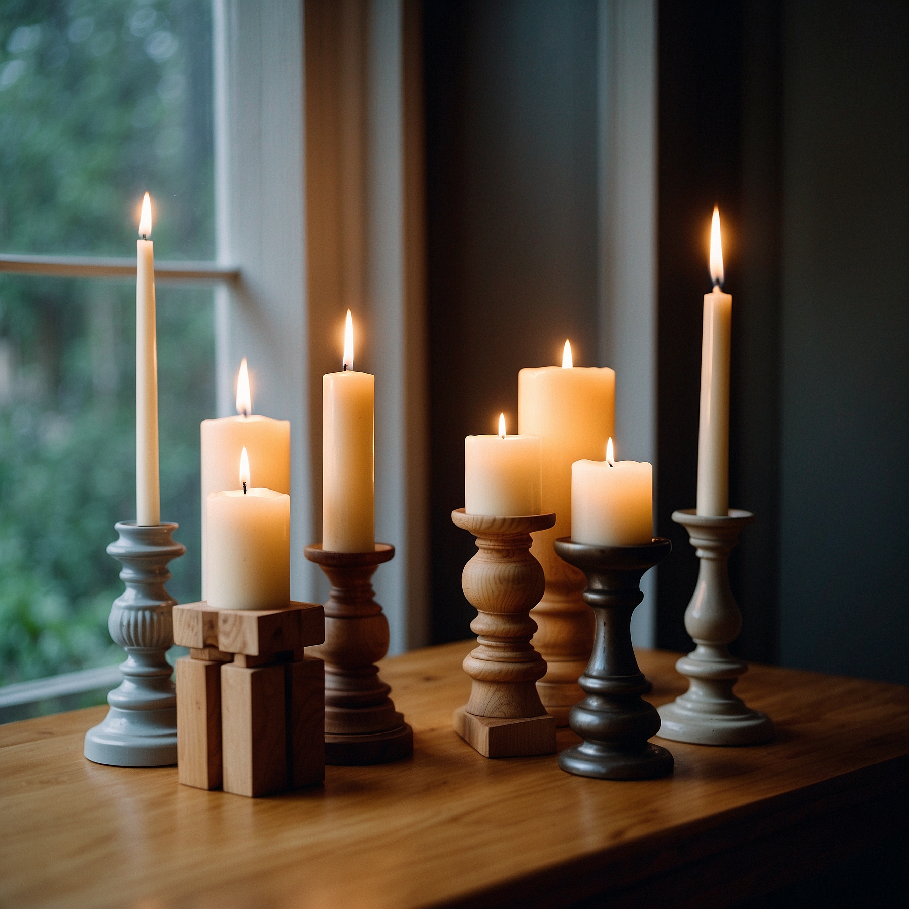 DIY Candle Holder Finishing Ideas