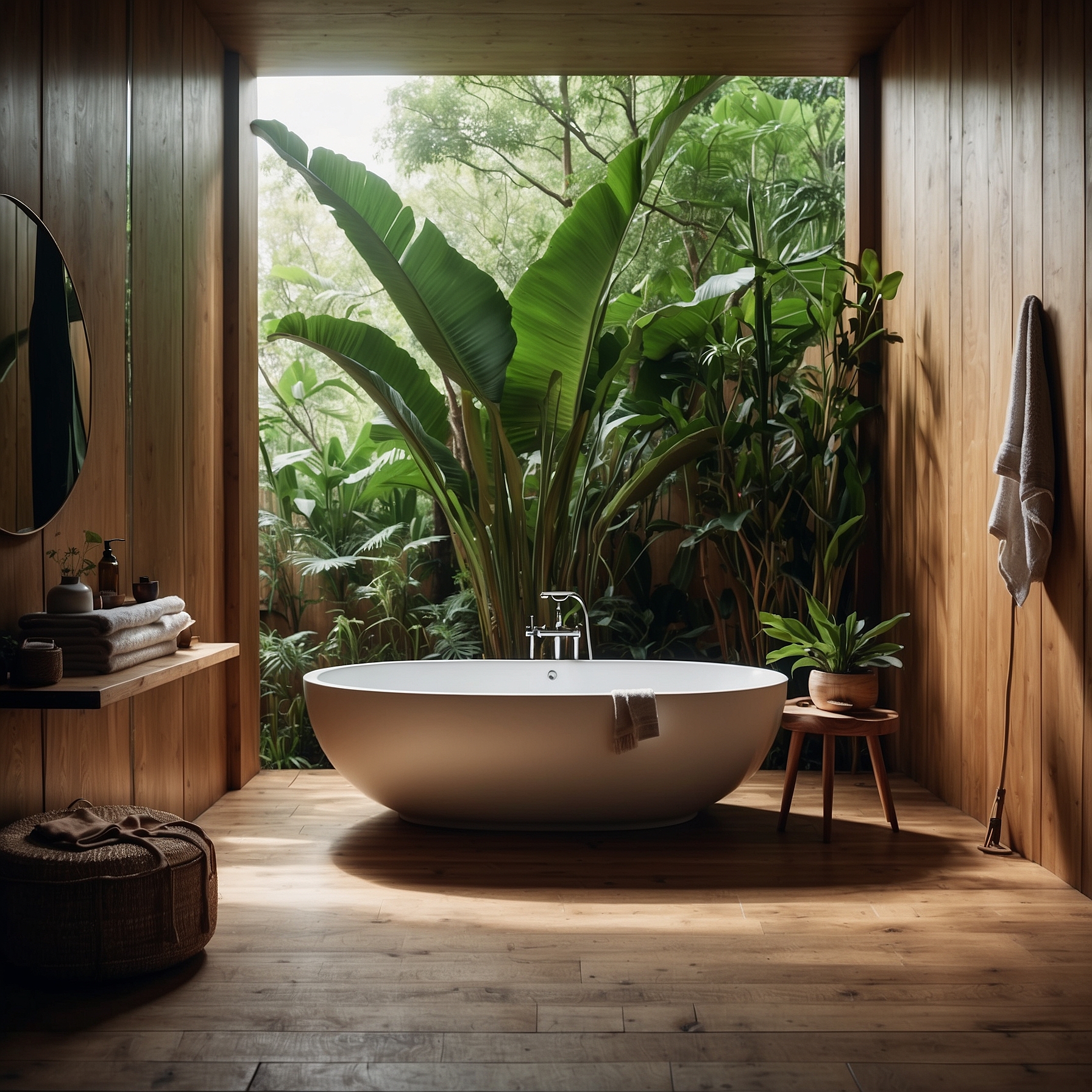 Nature-Inspired Bathroom Final Touches