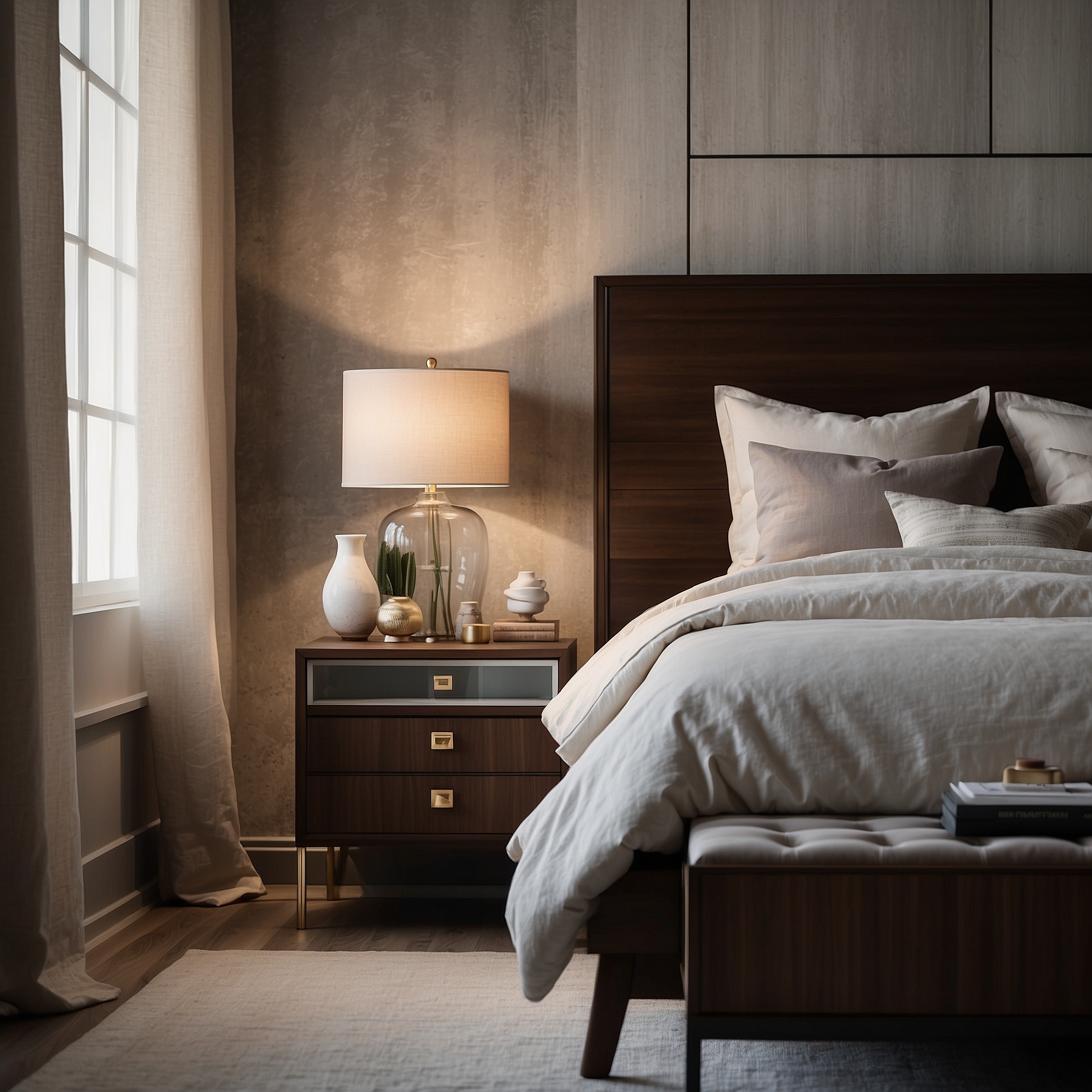 Enhancing Bedroom Aesthetics with Nightstands